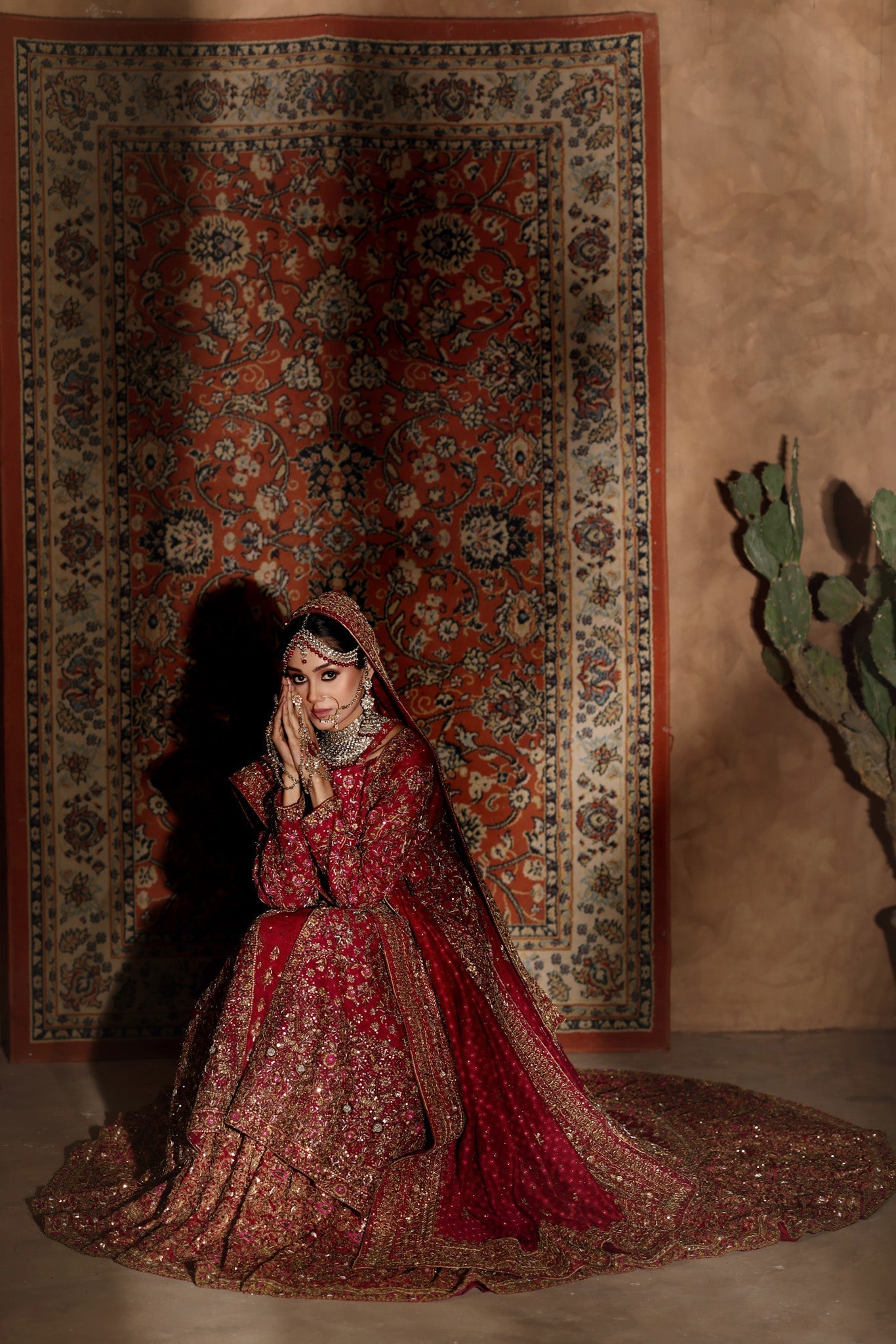 Lunara - bridal look by Karigur Bridal, view 5