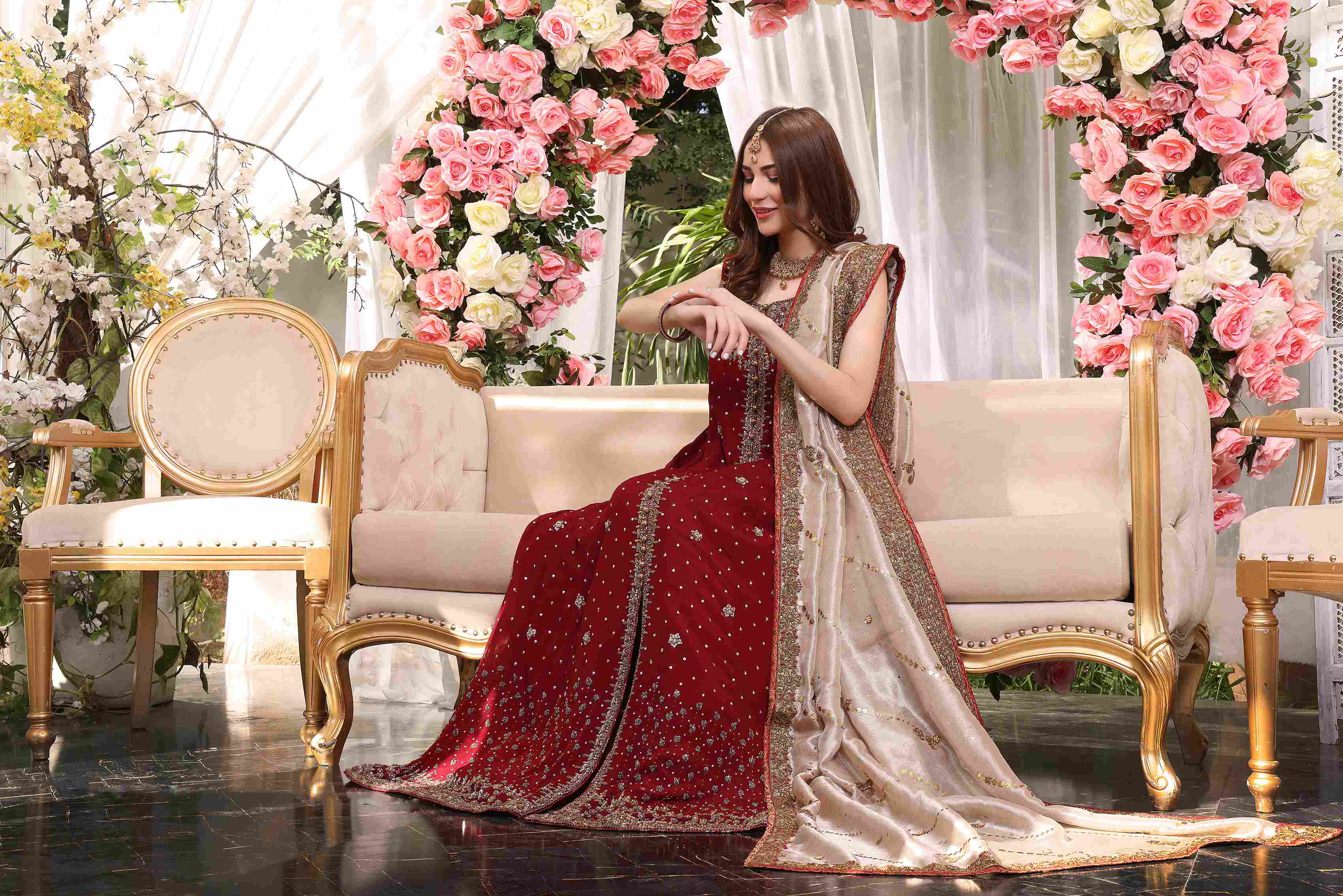 Lynne - bridal look by Karigur Bridal, view 4