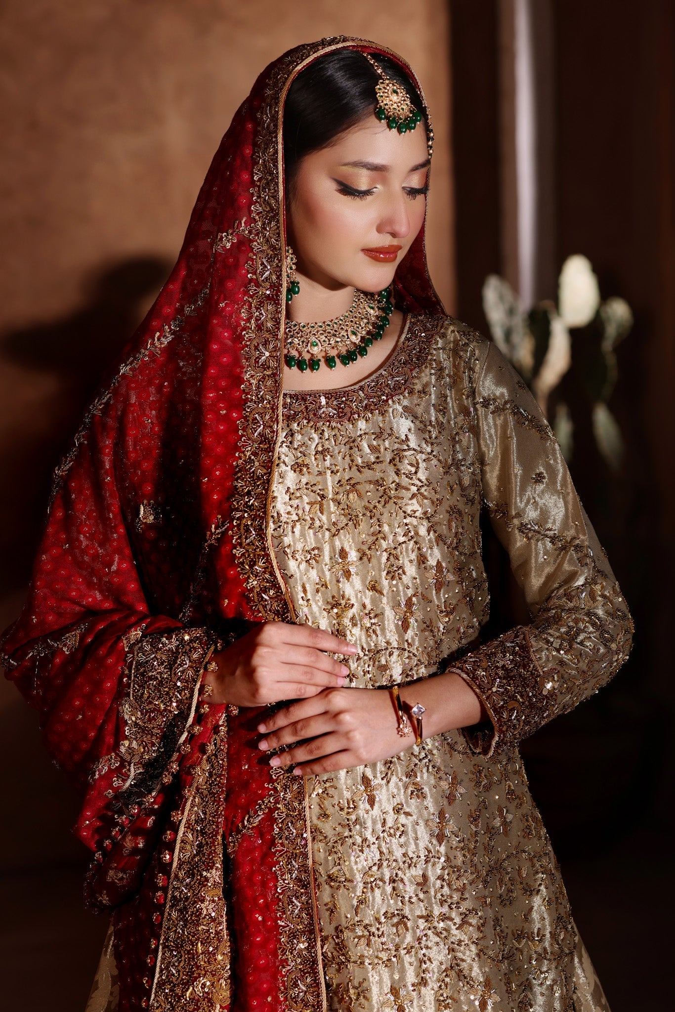 Mehrina - bridal look by Karigur Bridal