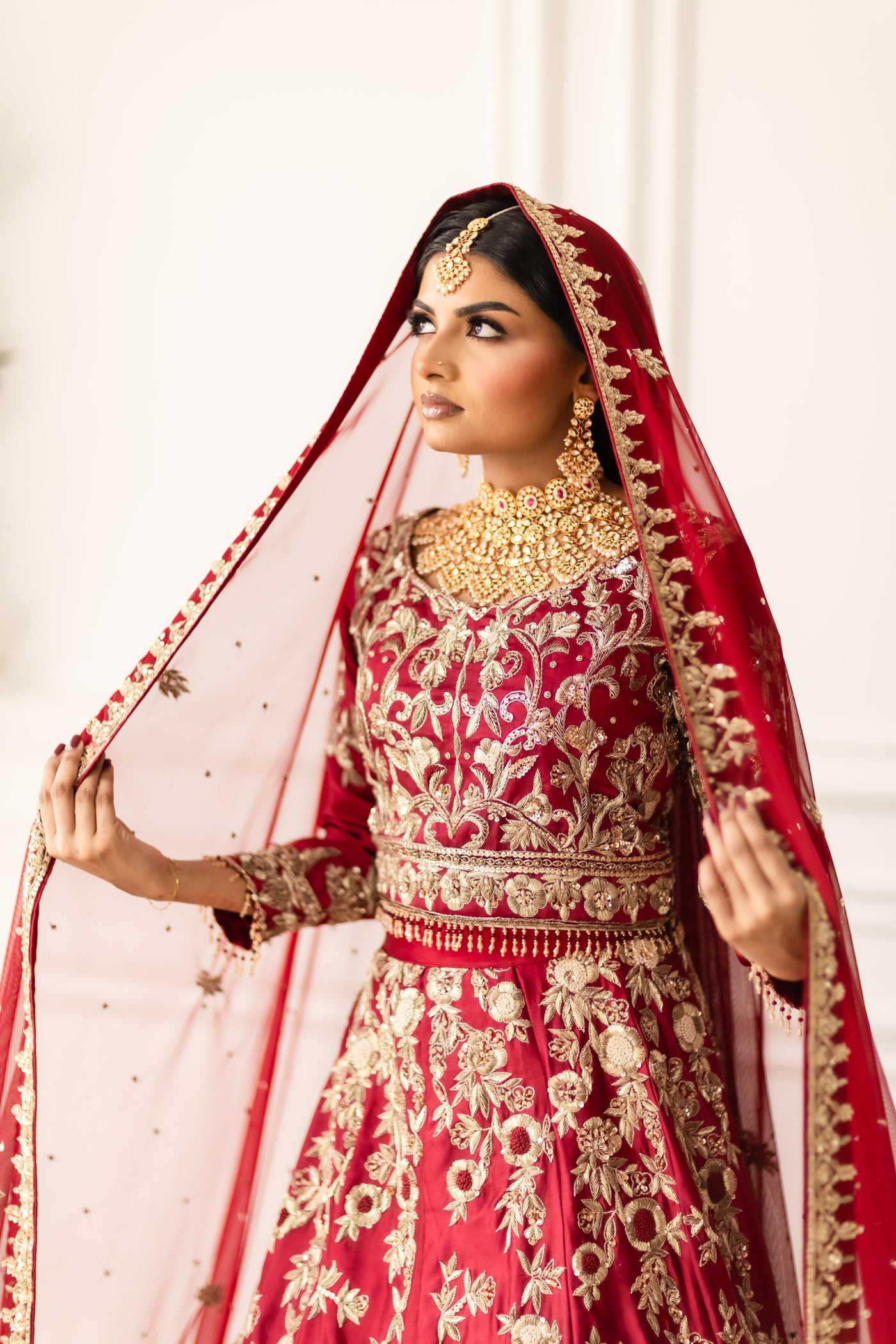 Melantha - bridal look by Karigur Bridal