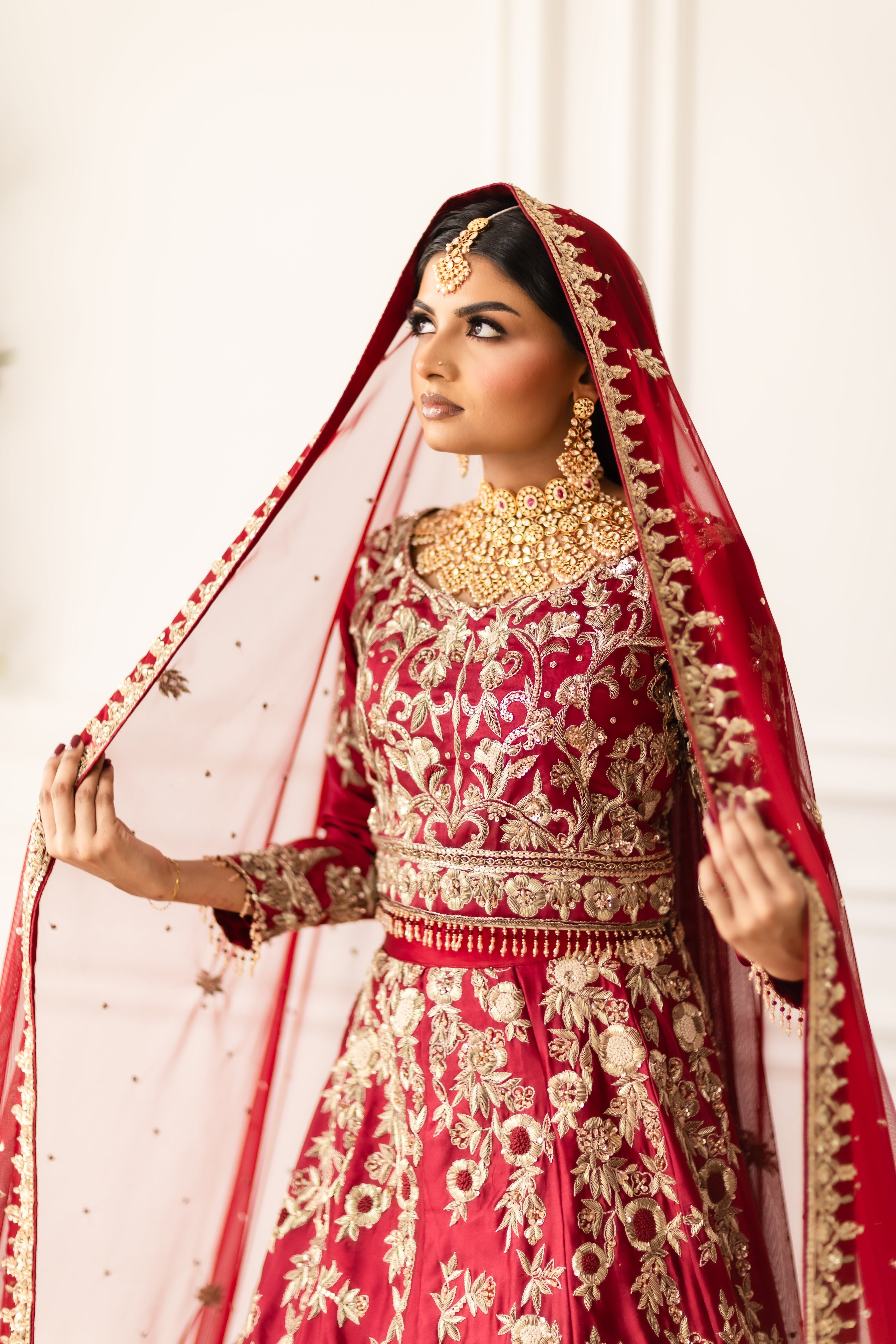 Melantha - bridal look by Karigur Bridal