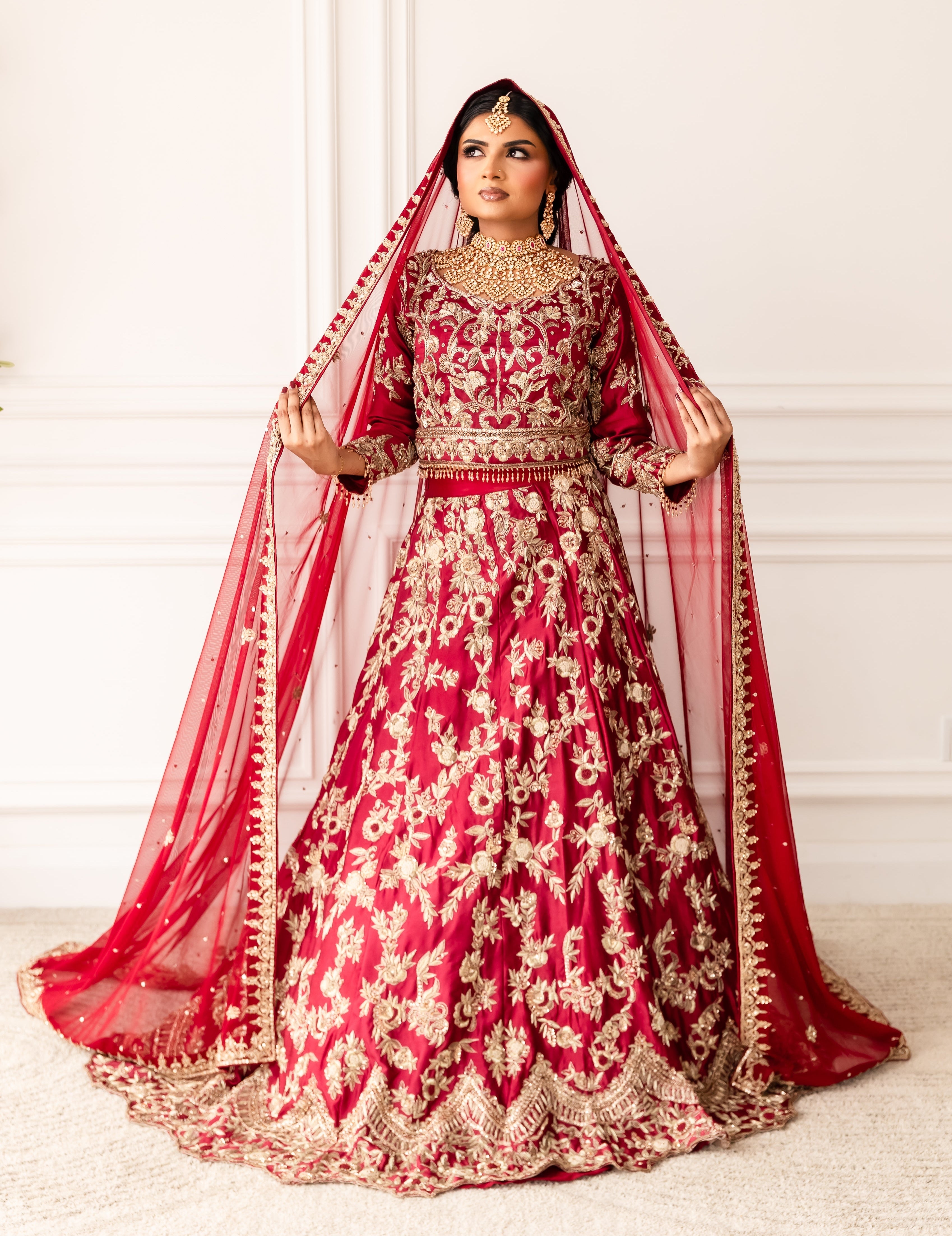 Melantha - bridal look by Karigur Bridal, view 2