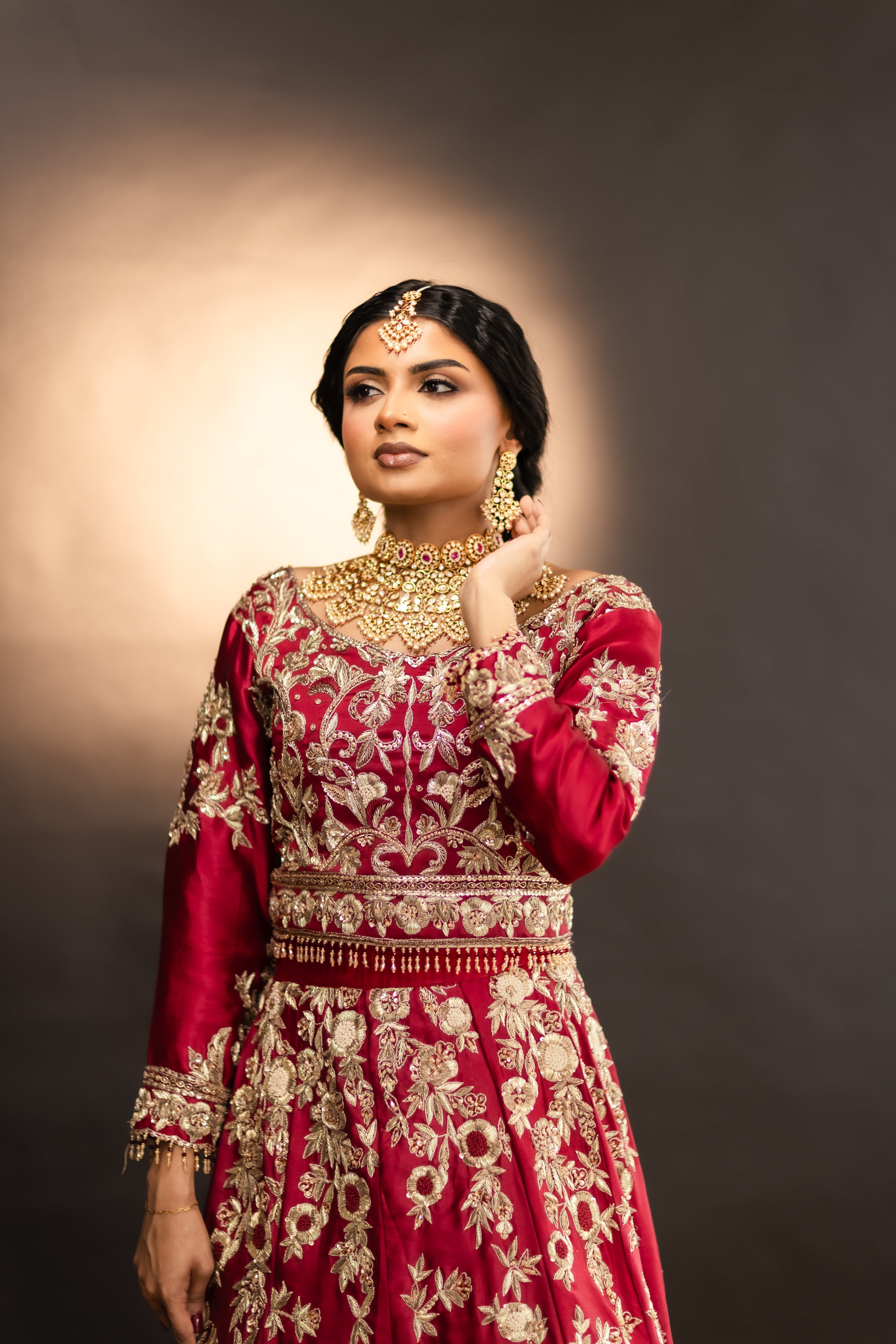 Melantha - bridal look by Karigur Bridal, view 5