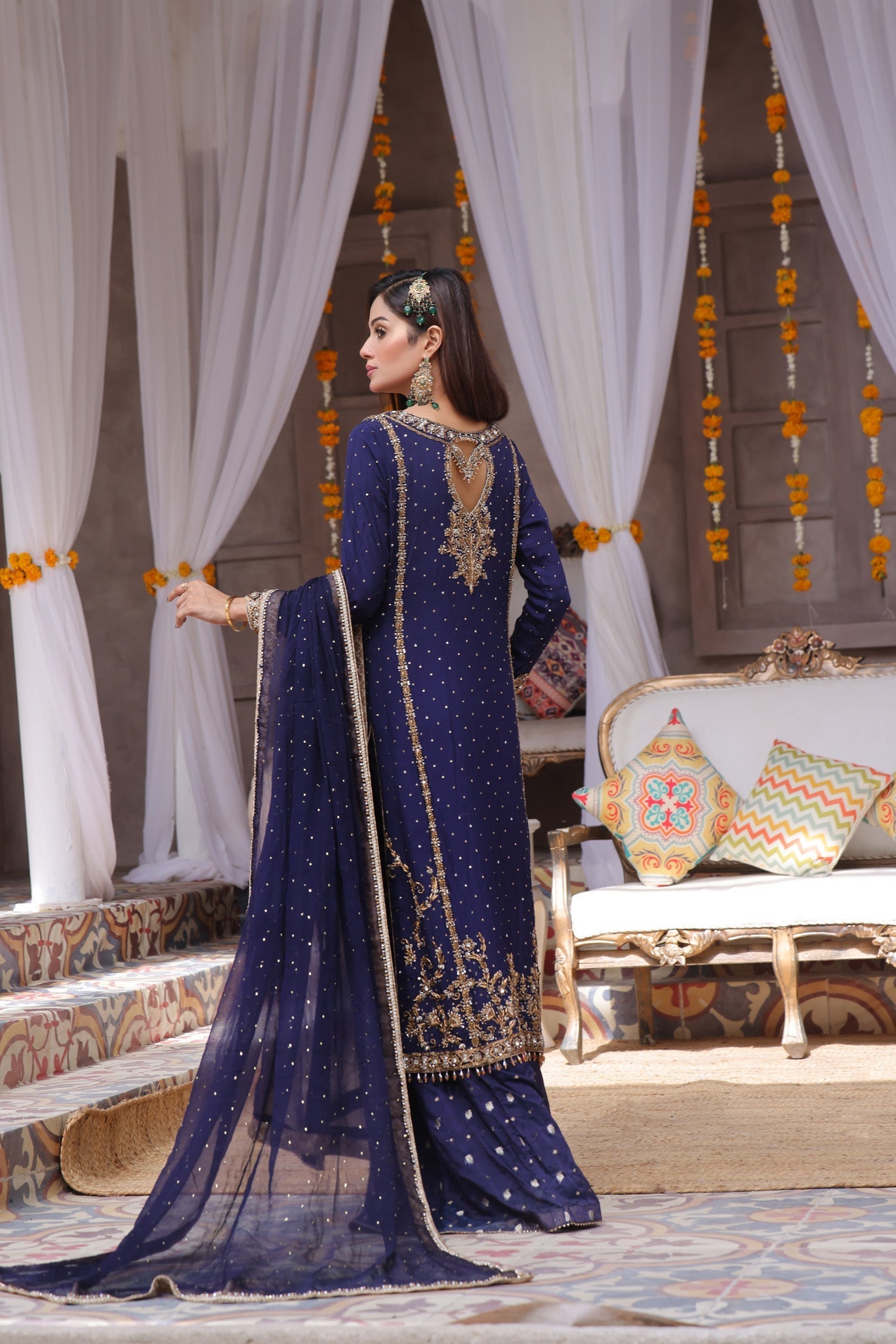 Melina - bridal look by Karigur Bridal, view 4