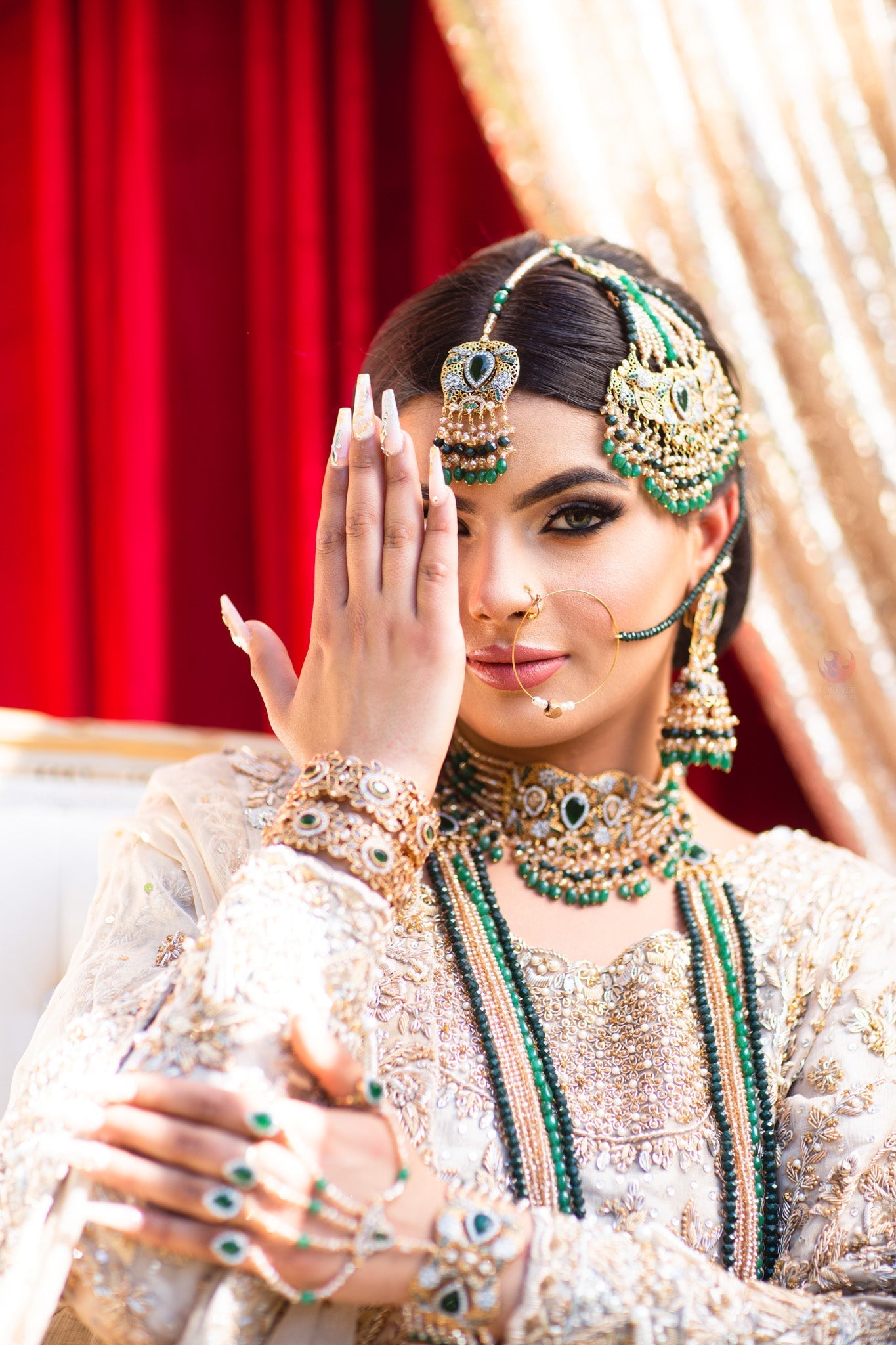 Mumina - bridal look by Karigur Bridal, view 3