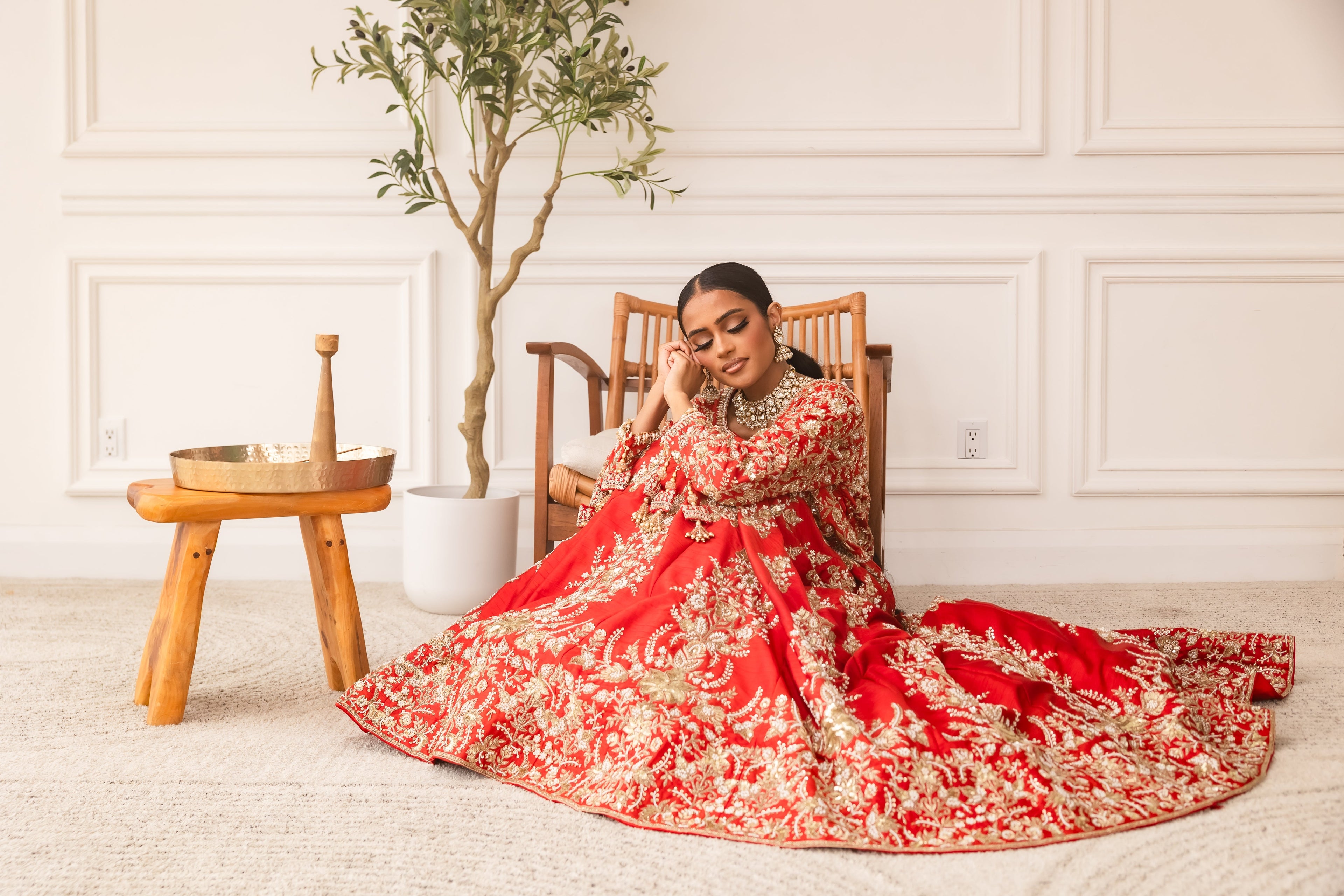 Nayab - bridal look by Karigur Bridal