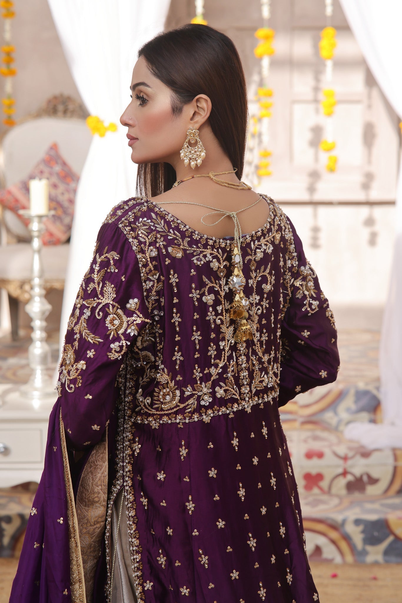 Noor - bridal look by Karigur Bridal, view 5