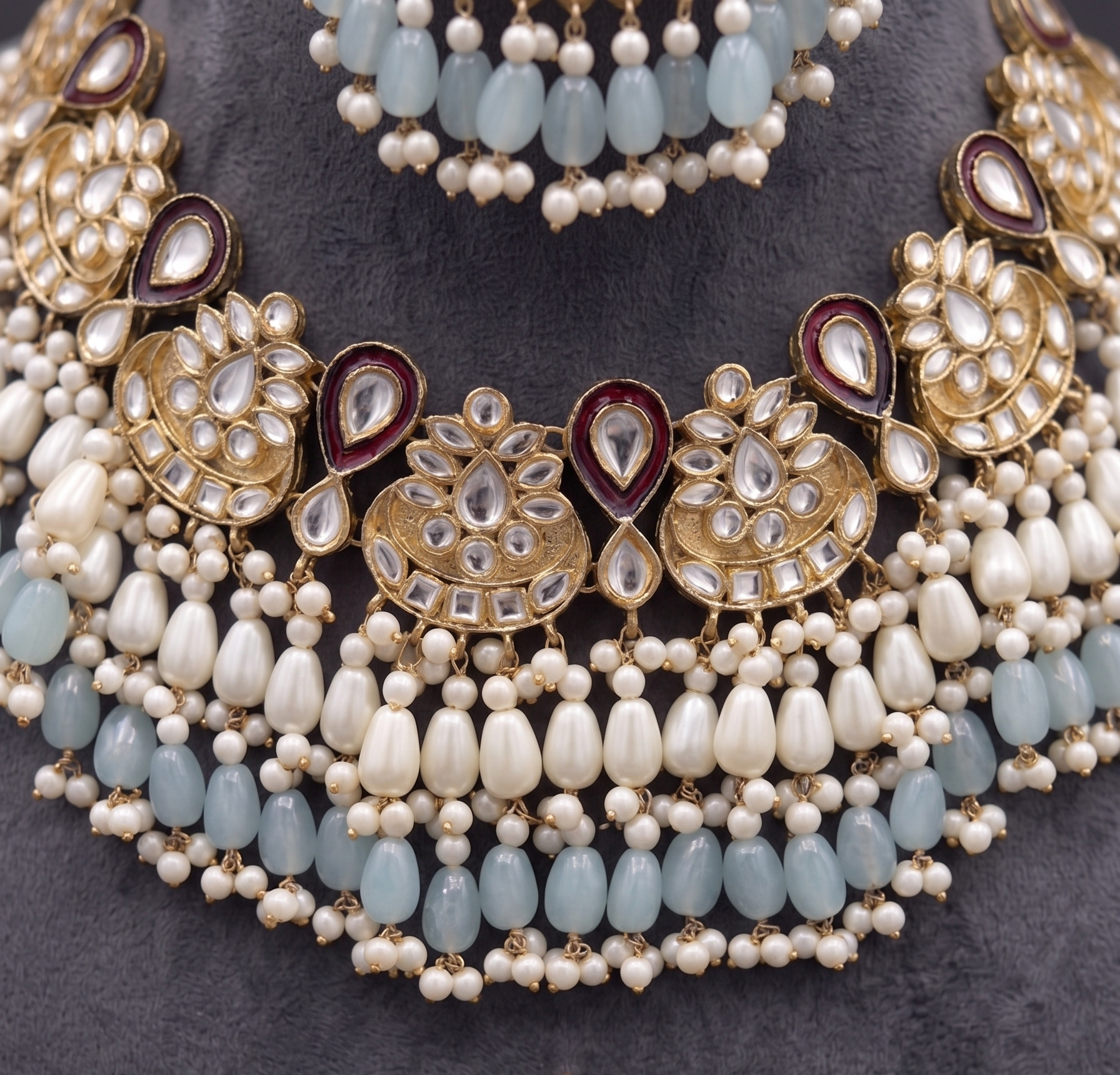 Noor Jhoomar Set - bridal look by Karigur Bridal, view 3