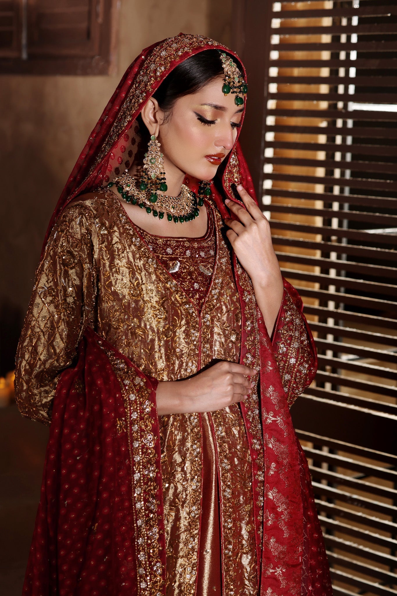 Nooraya - bridal look by Karigur Bridal