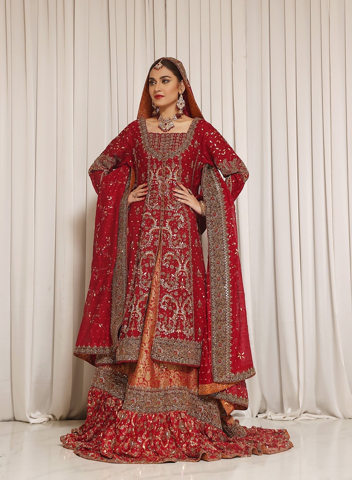 Parisa - bridal look by Karigur Bridal