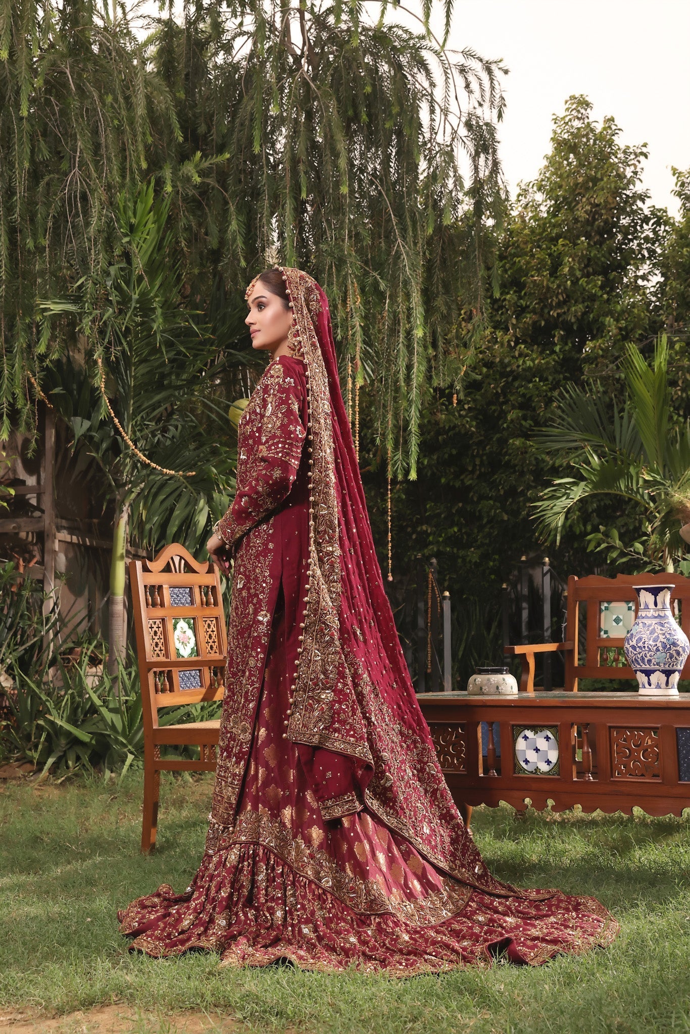 Qayima - bridal look by Karigur Bridal, view 3
