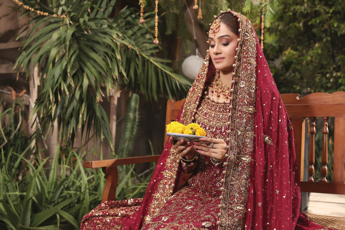 Qayima - bridal look by Karigur Bridal, view 5
