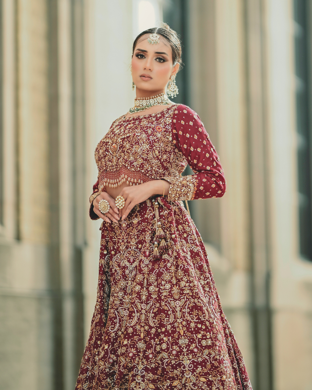 Rafeea - bridal look by Karigur Bridal
