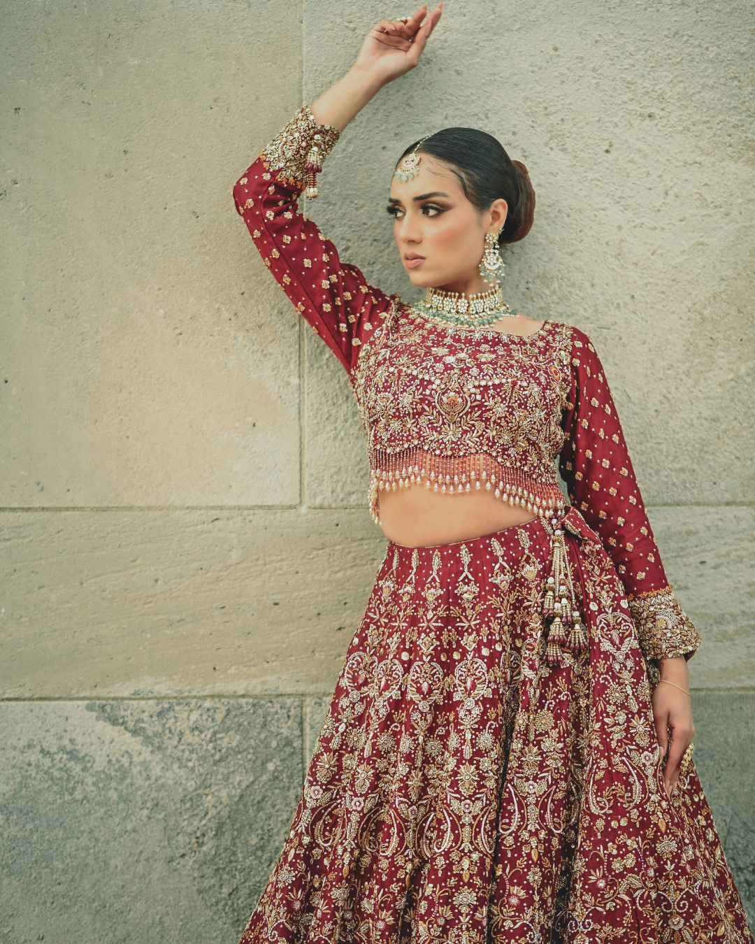 Rafeea - bridal look by Karigur Bridal, view 5