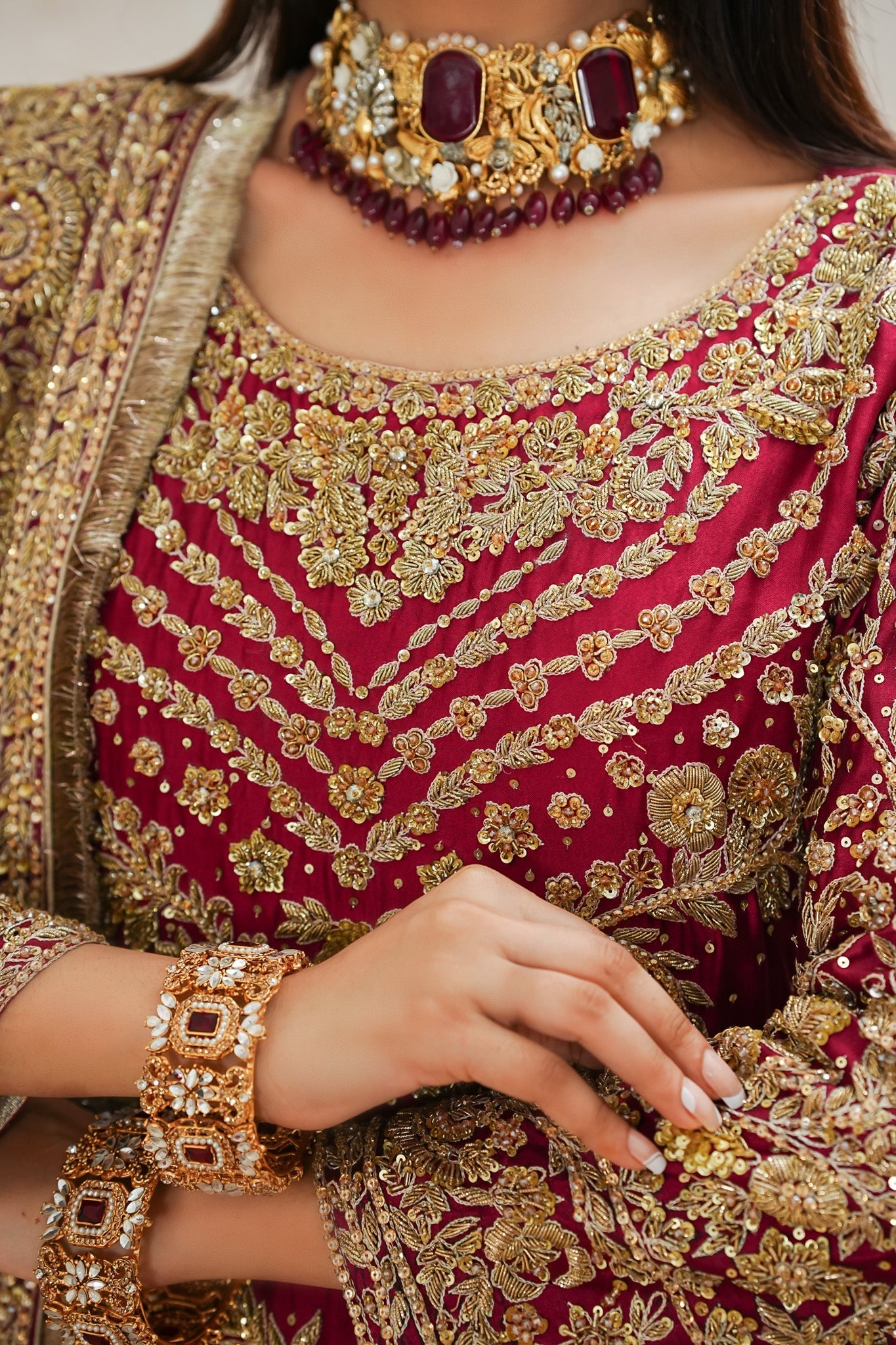 Rehaana - bridal look by Karigur Bridal, view 5