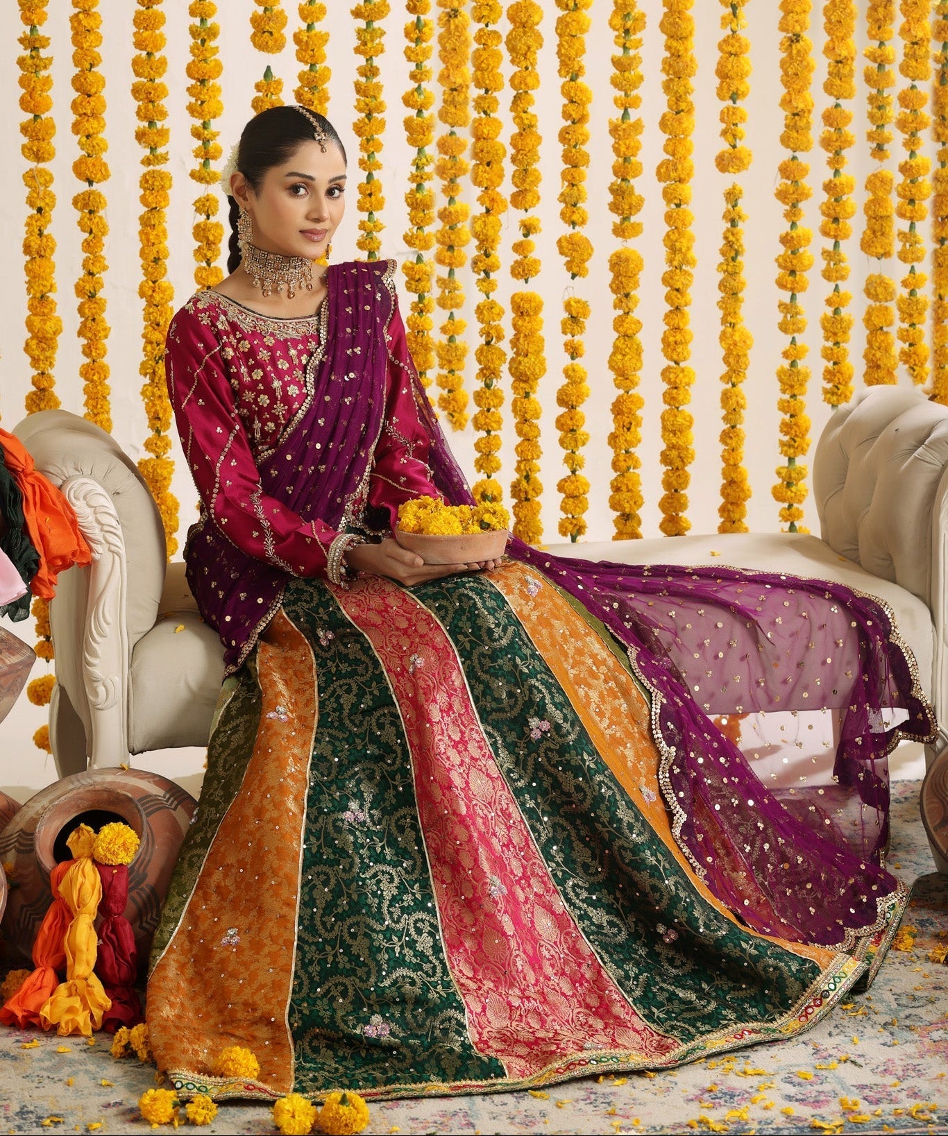 Rinah - bridal look by Karigur Bridal, view 5
