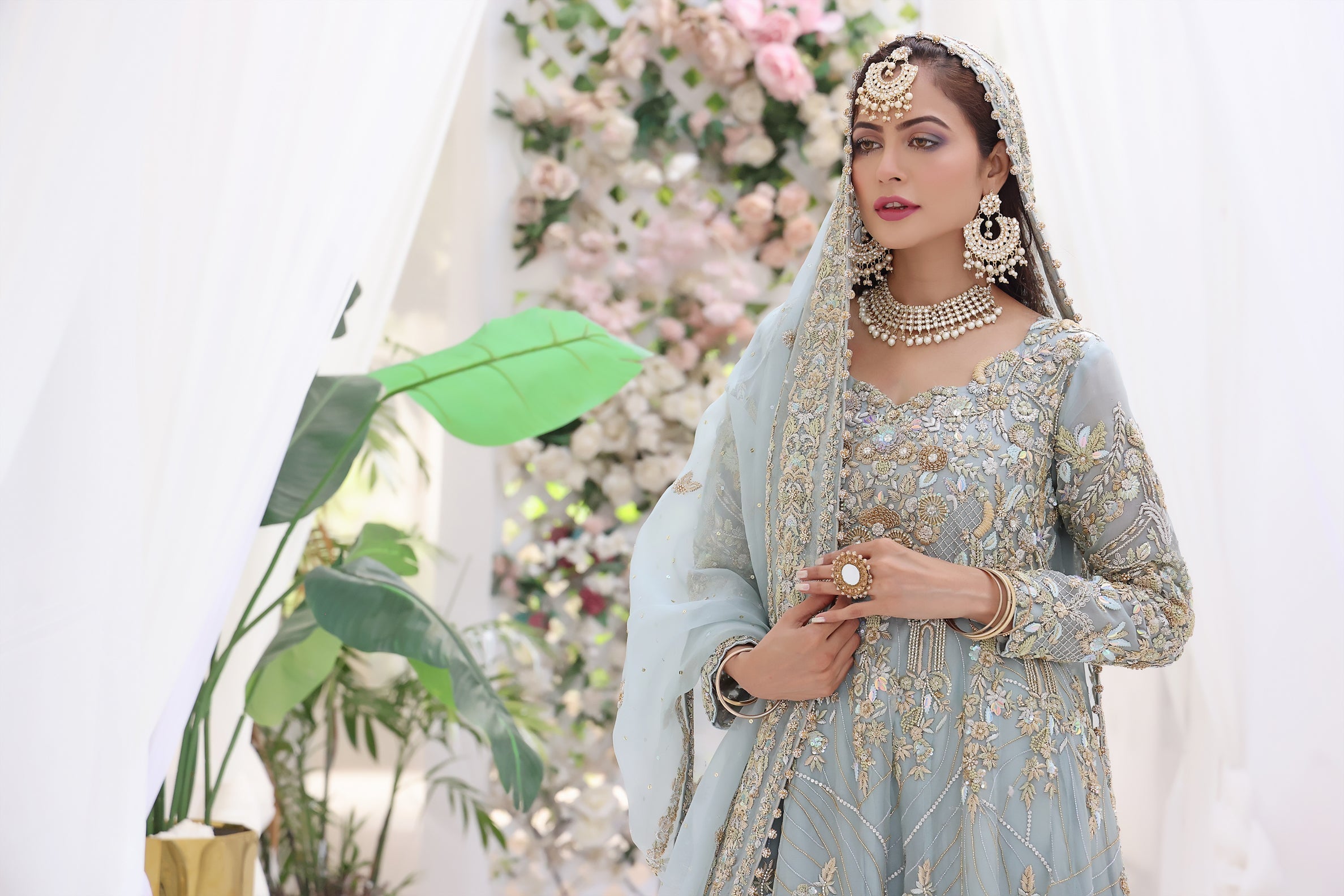Roseline - bridal look by Karigur Bridal, view 2