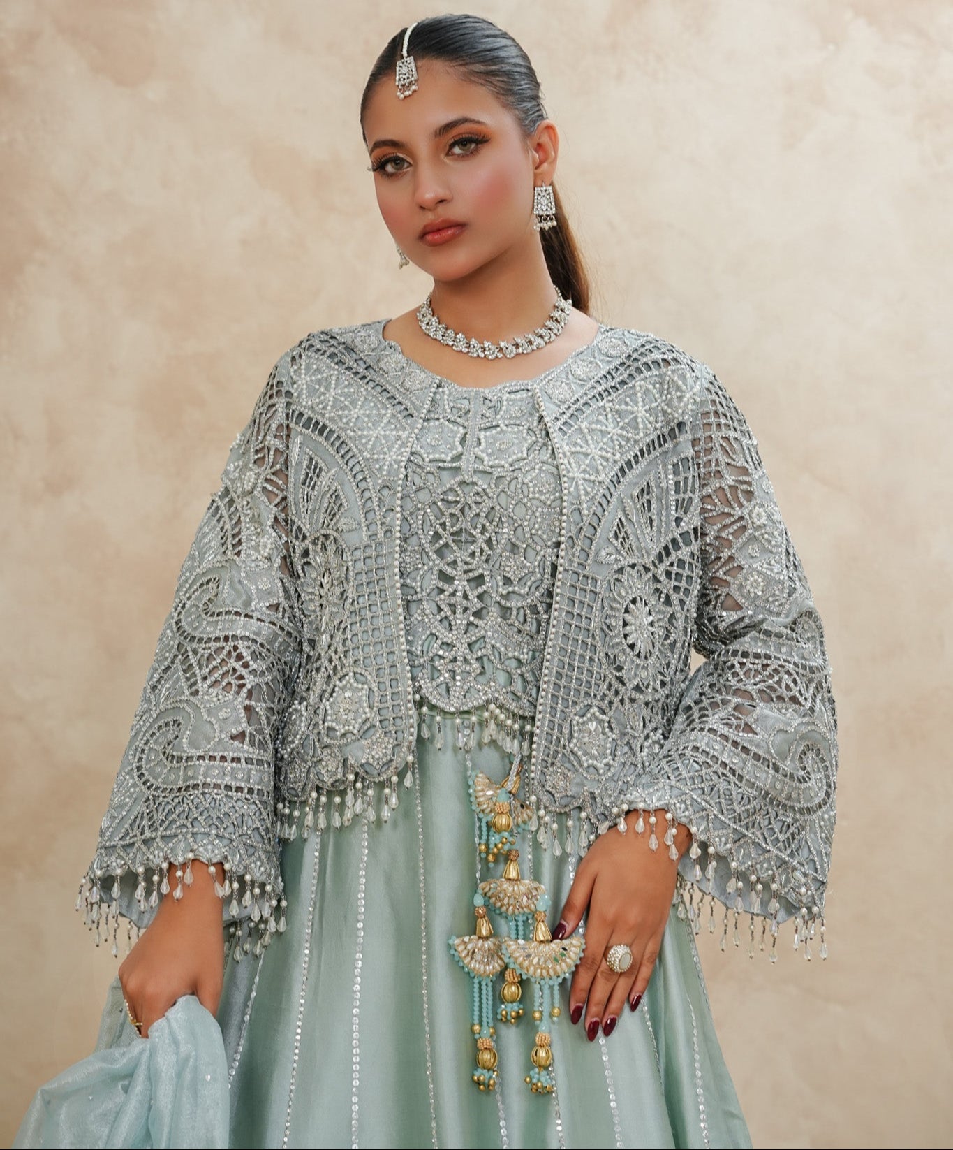 Ruqayyah - bridal look by Karigur Bridal