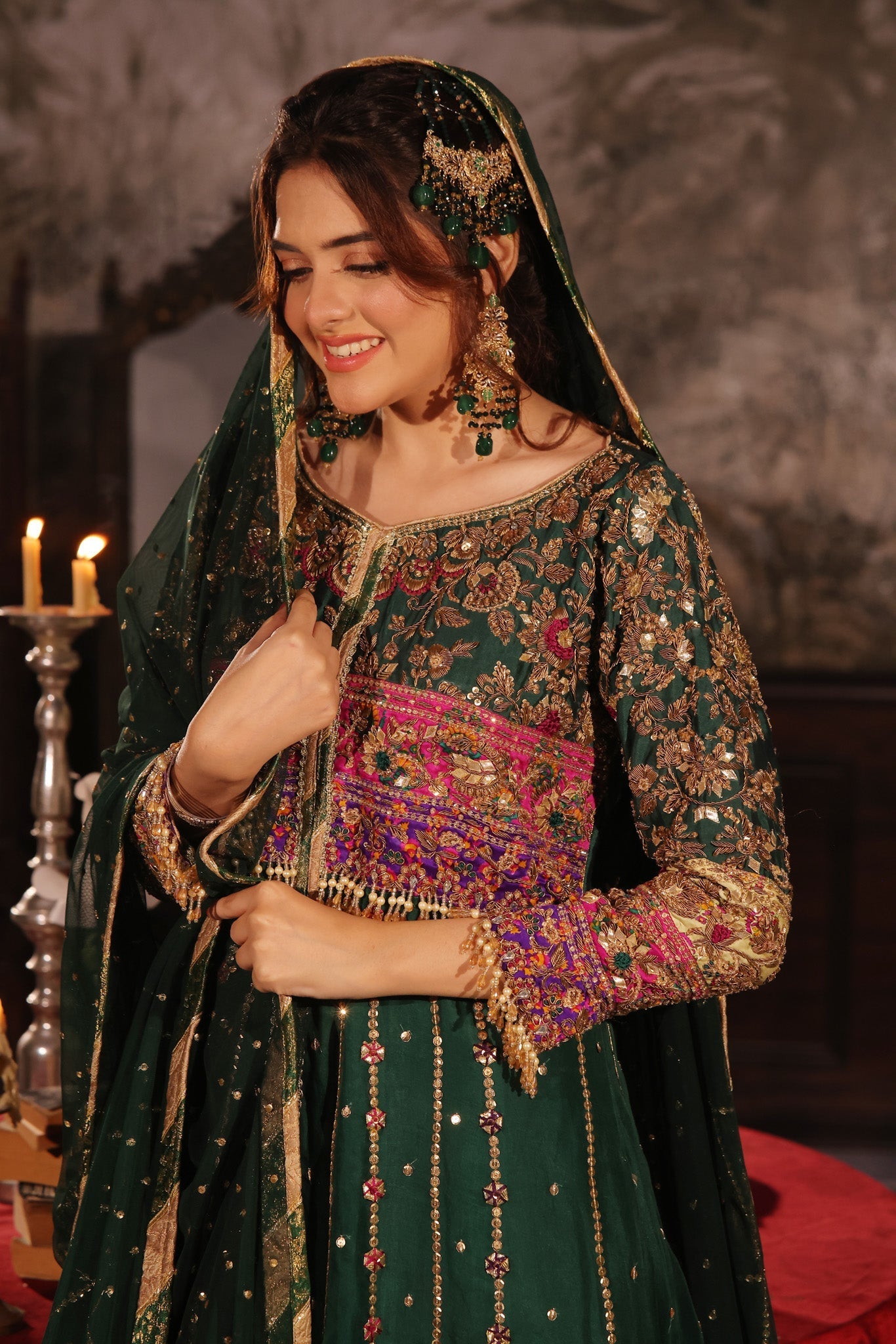 Rusbah - bridal look by Karigur Bridal, view 2