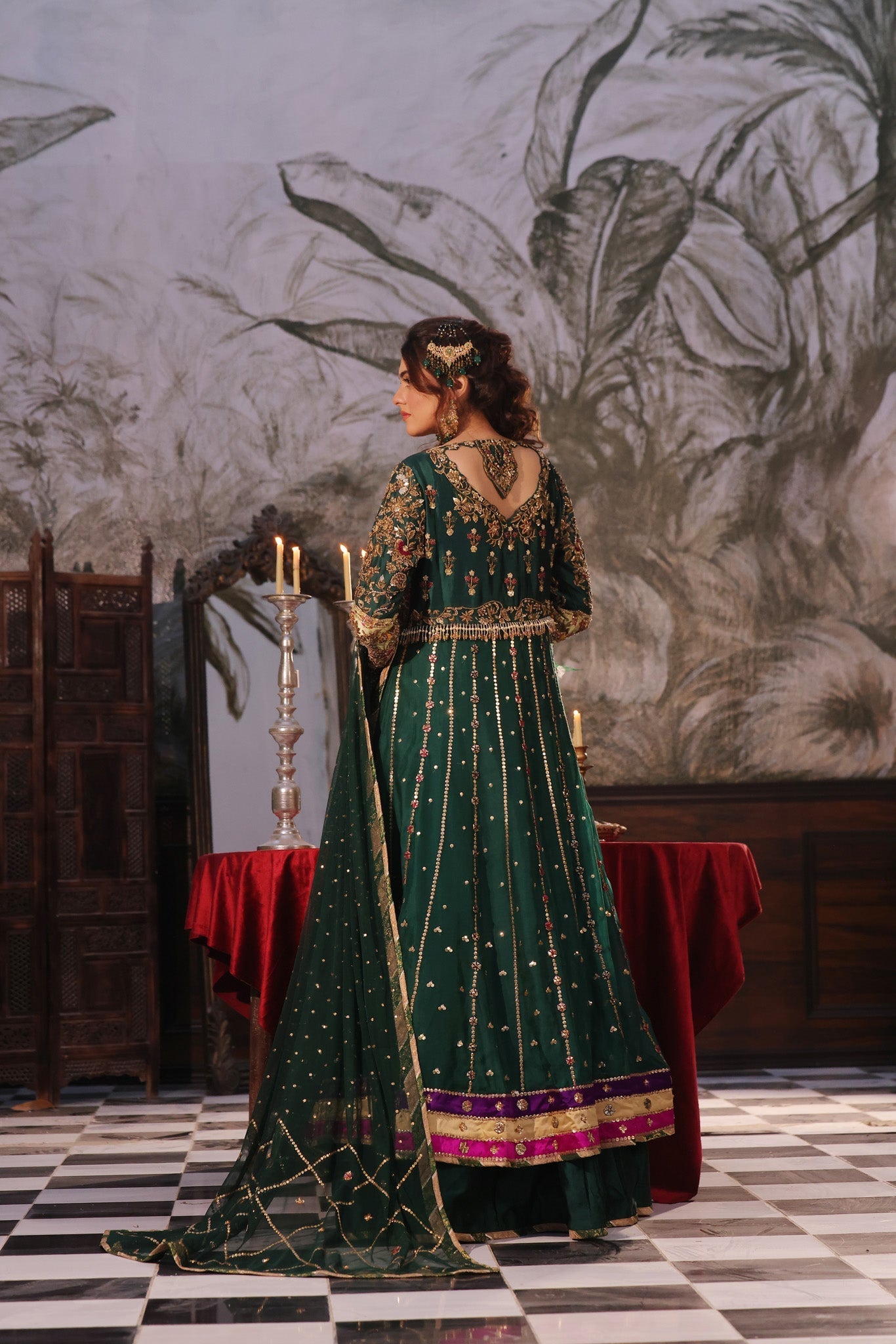 Rusbah - bridal look by Karigur Bridal, view 3