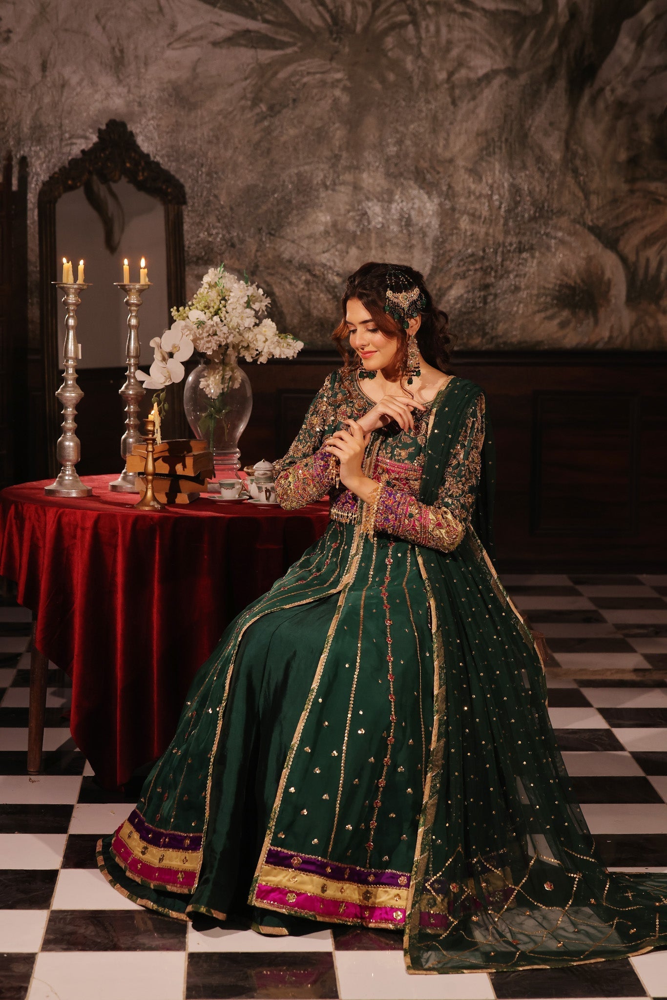 Rusbah - bridal look by Karigur Bridal, view 5
