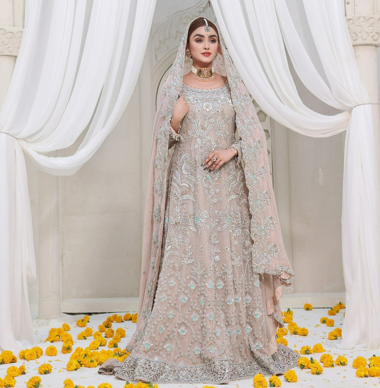 Saaedah - bridal look by Karigur Bridal