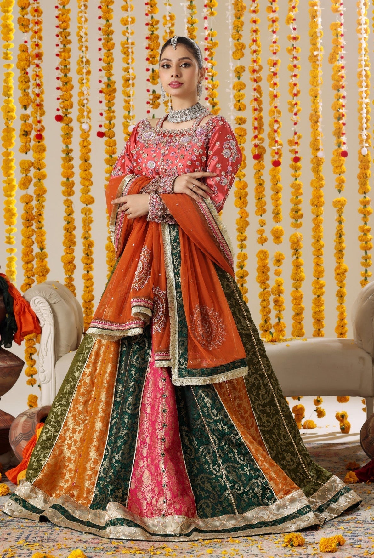 Sabeena - bridal look by Karigur Bridal