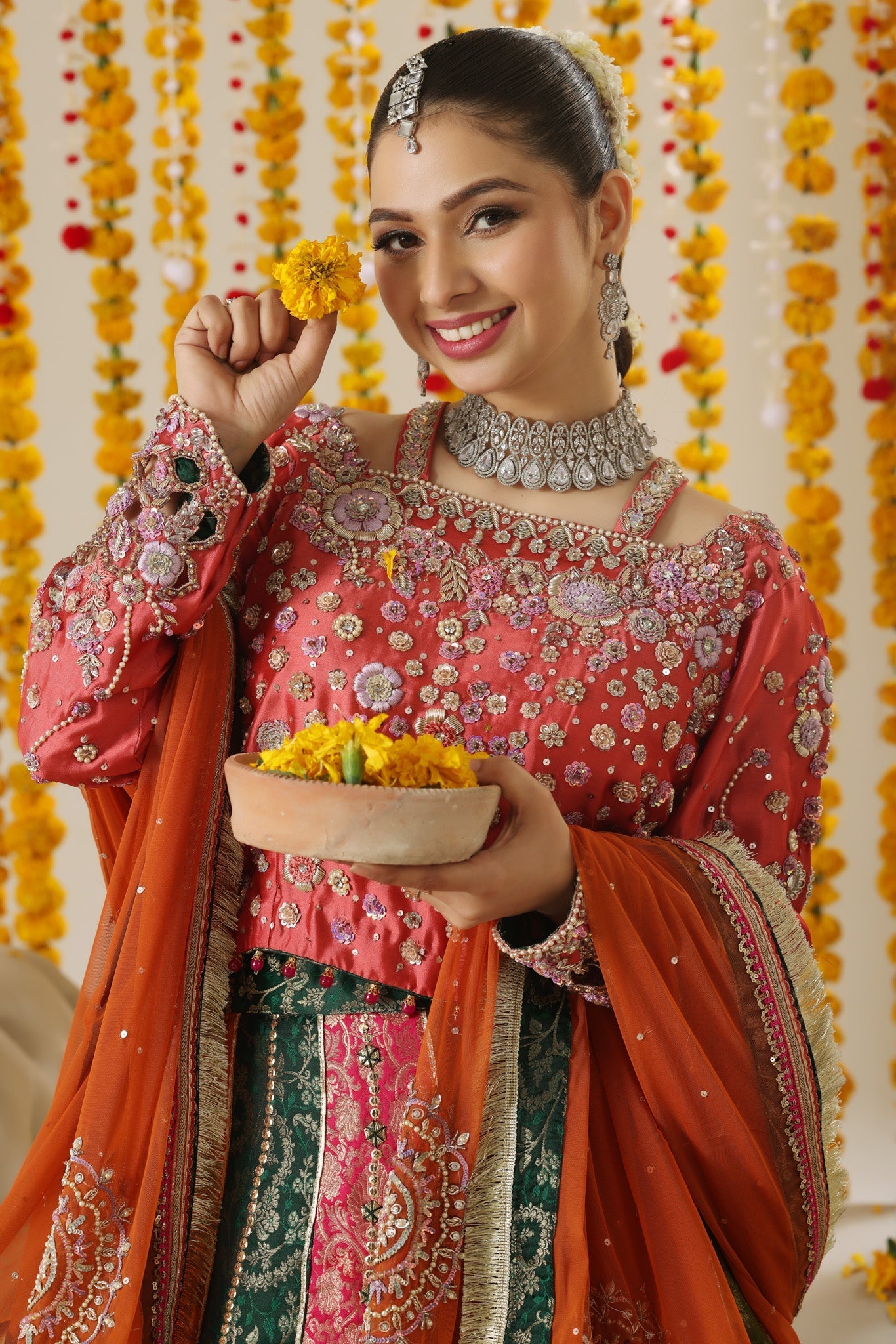 Sabeena - bridal look by Karigur Bridal, view 3
