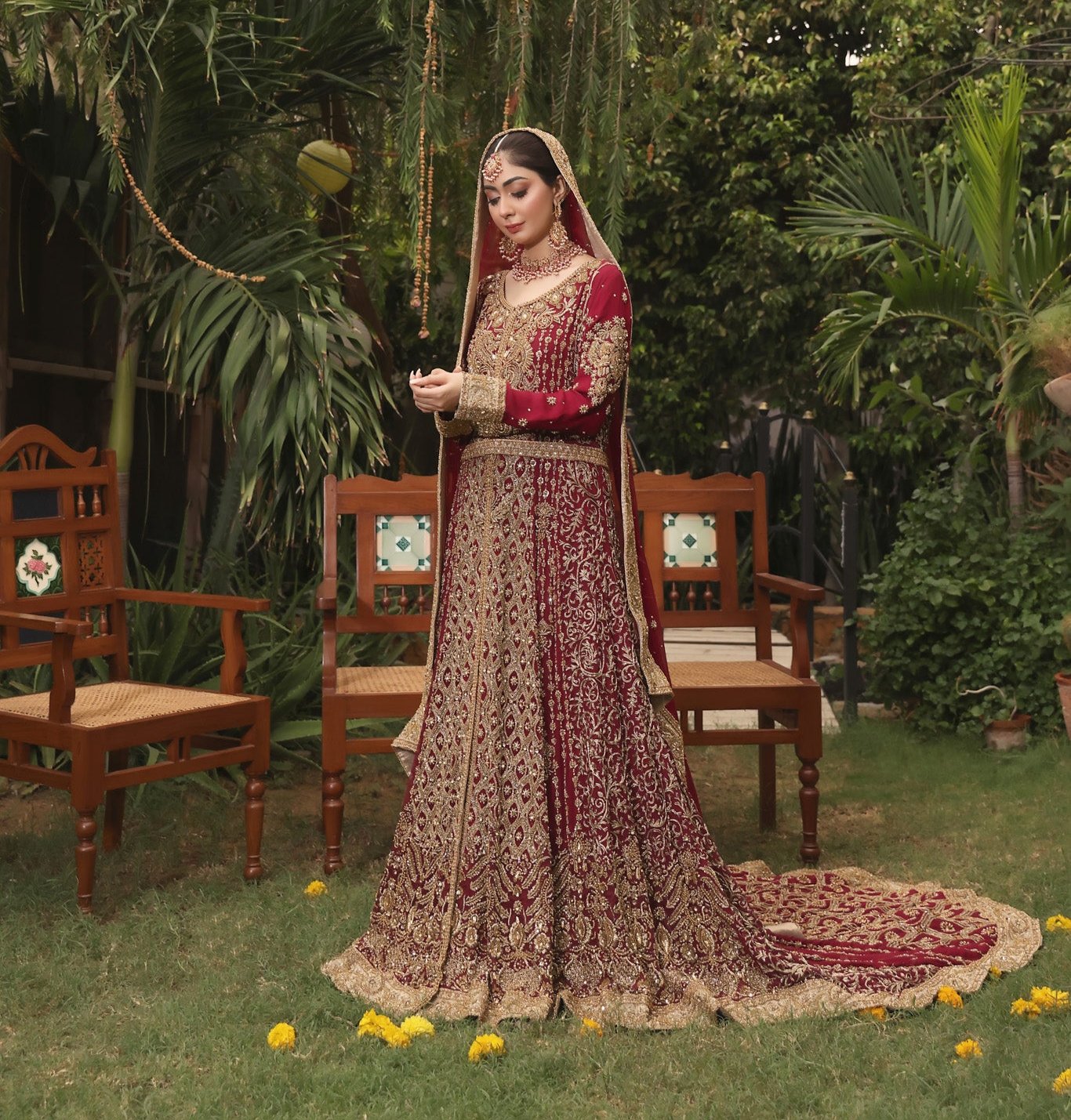 Safiyyah - bridal look by Karigur Bridal