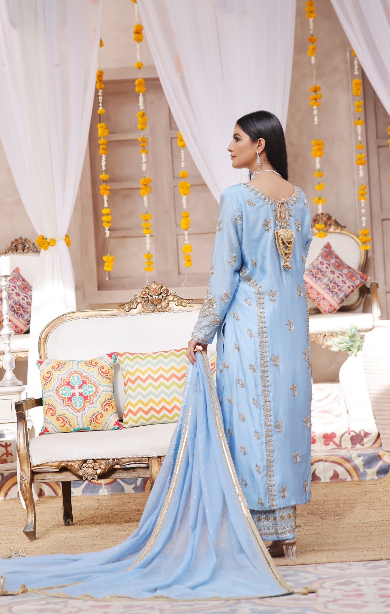 Selena - bridal look by Karigur Bridal, view 4