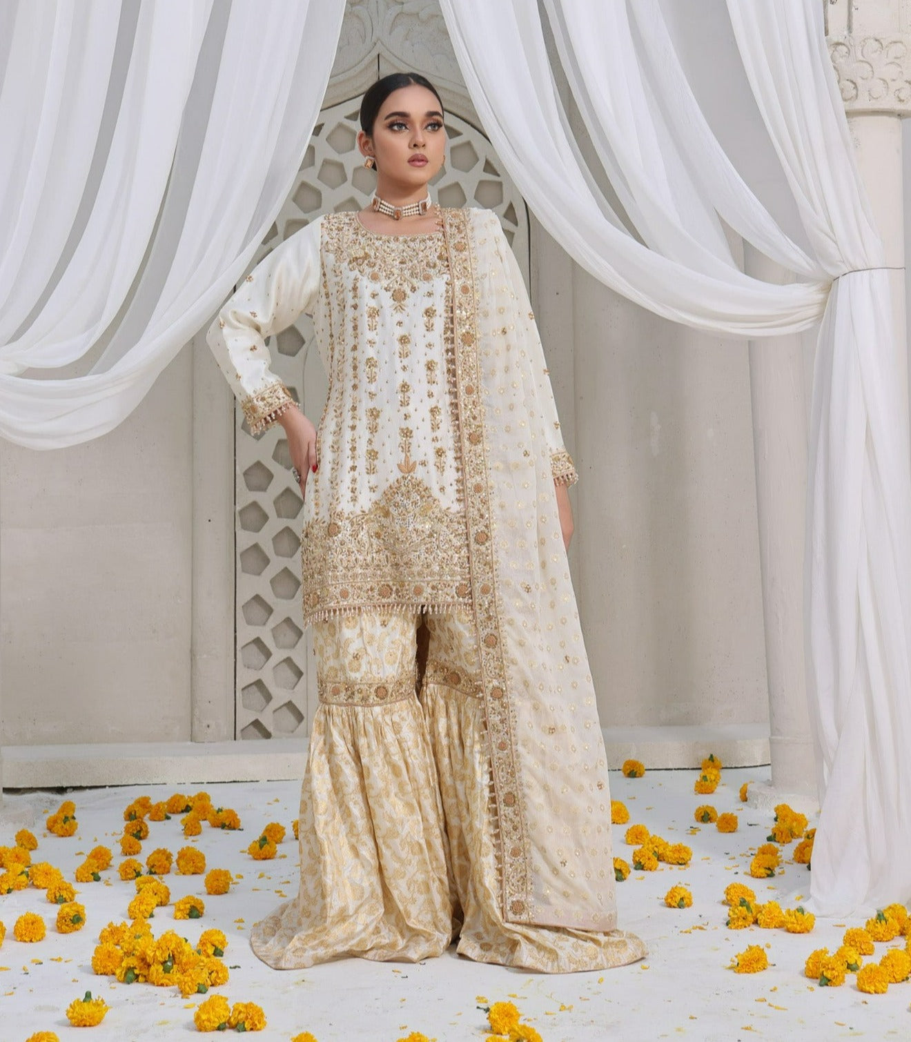 Sharika - bridal look by Karigur Bridal