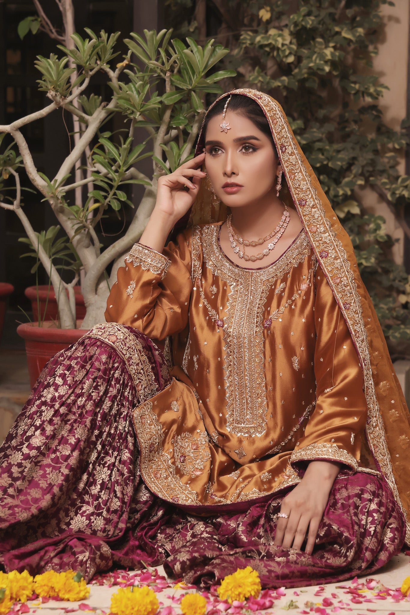 Sidrah - bridal look by Karigur Bridal, view 5