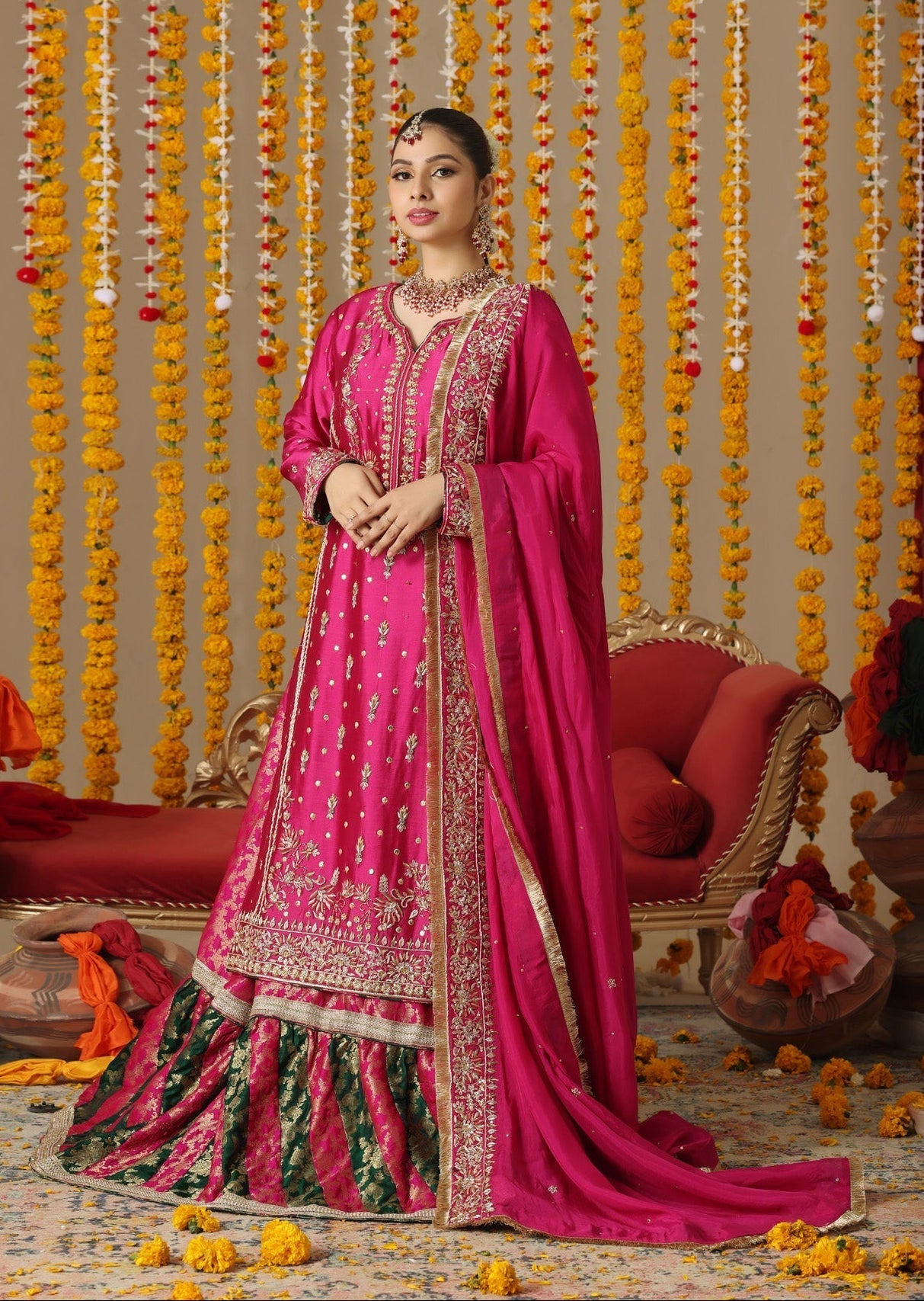 Sumaya - bridal look by Karigur Bridal