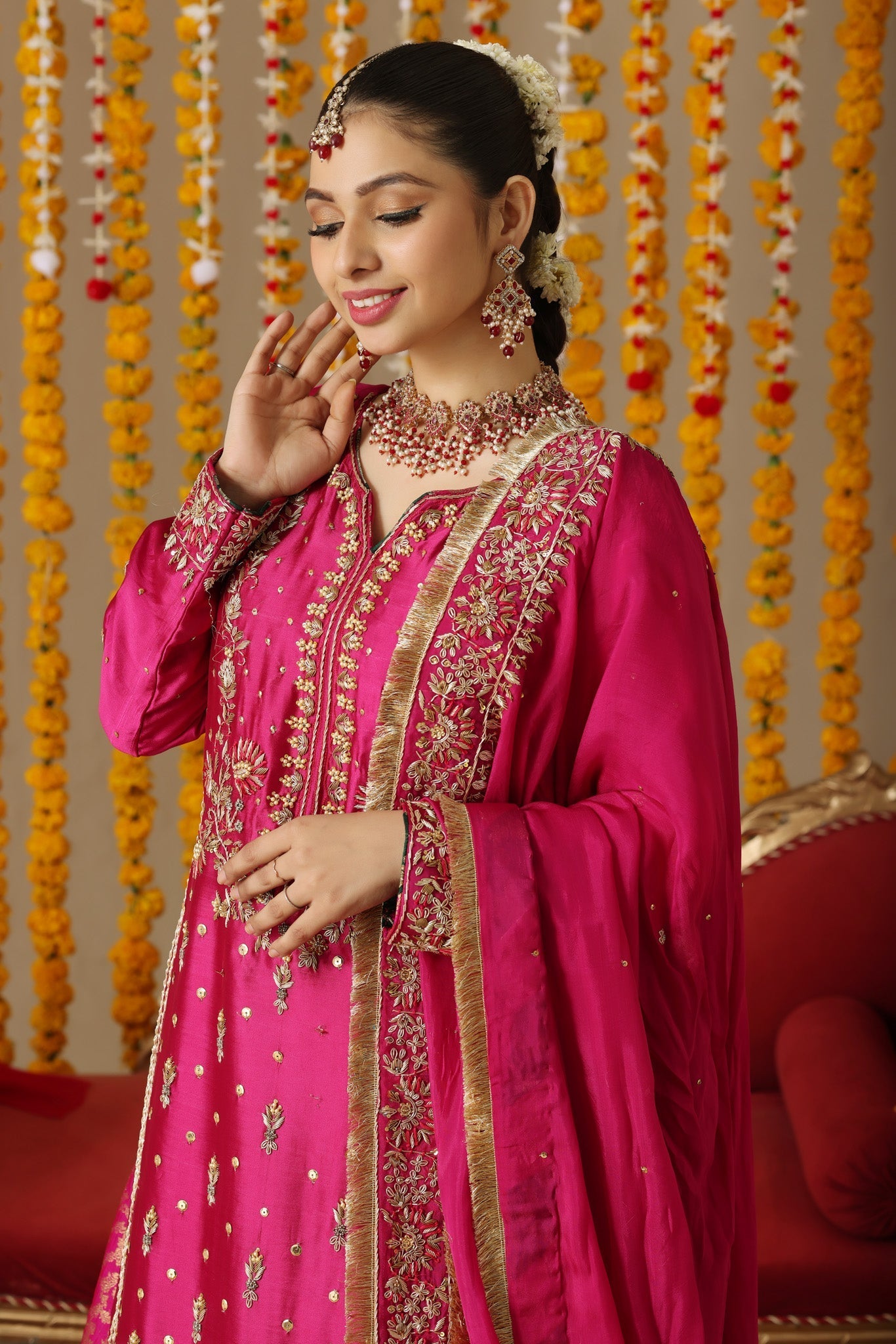 Sumaya - bridal look by Karigur Bridal, view 2