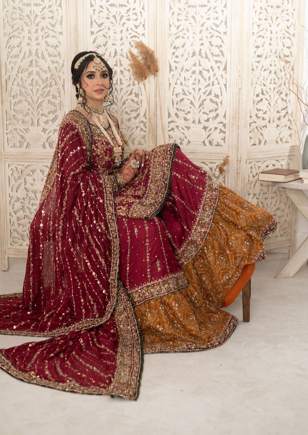 Syra - bridal look by Karigur Bridal