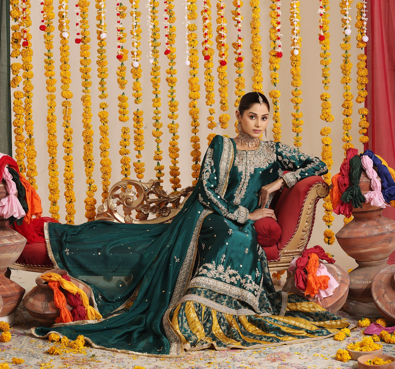 Urooj - bridal look by Karigur Bridal, view 3