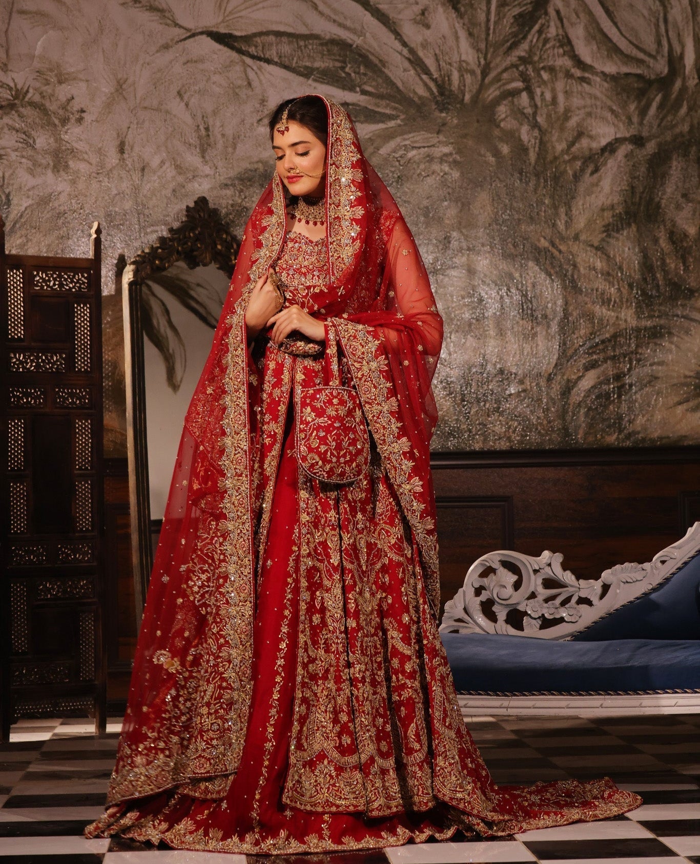 Vanya - bridal look by Karigur Bridal