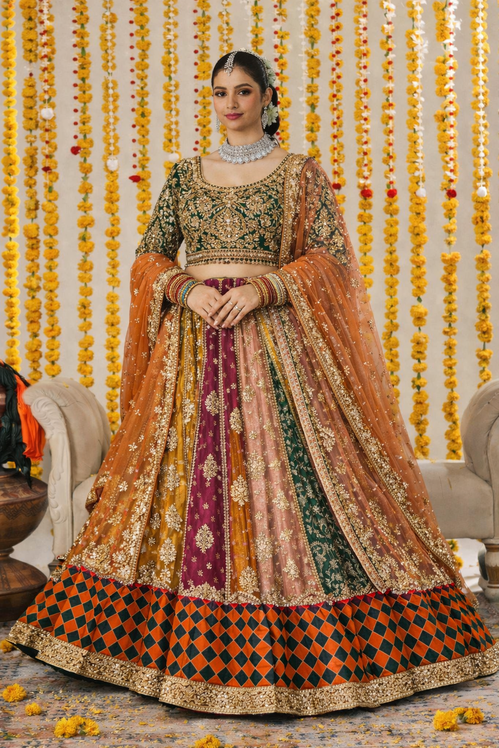 Veeha - bridal look by Karigur Bridal