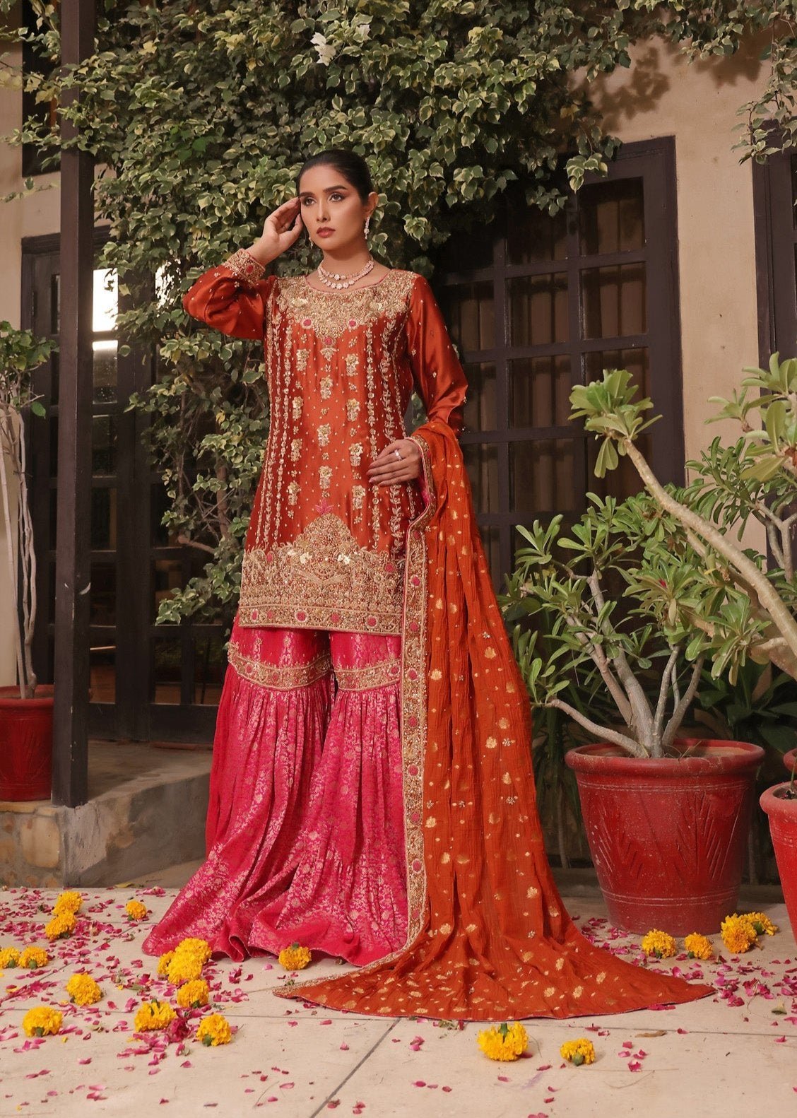 Yamama - bridal look by Karigur Bridal