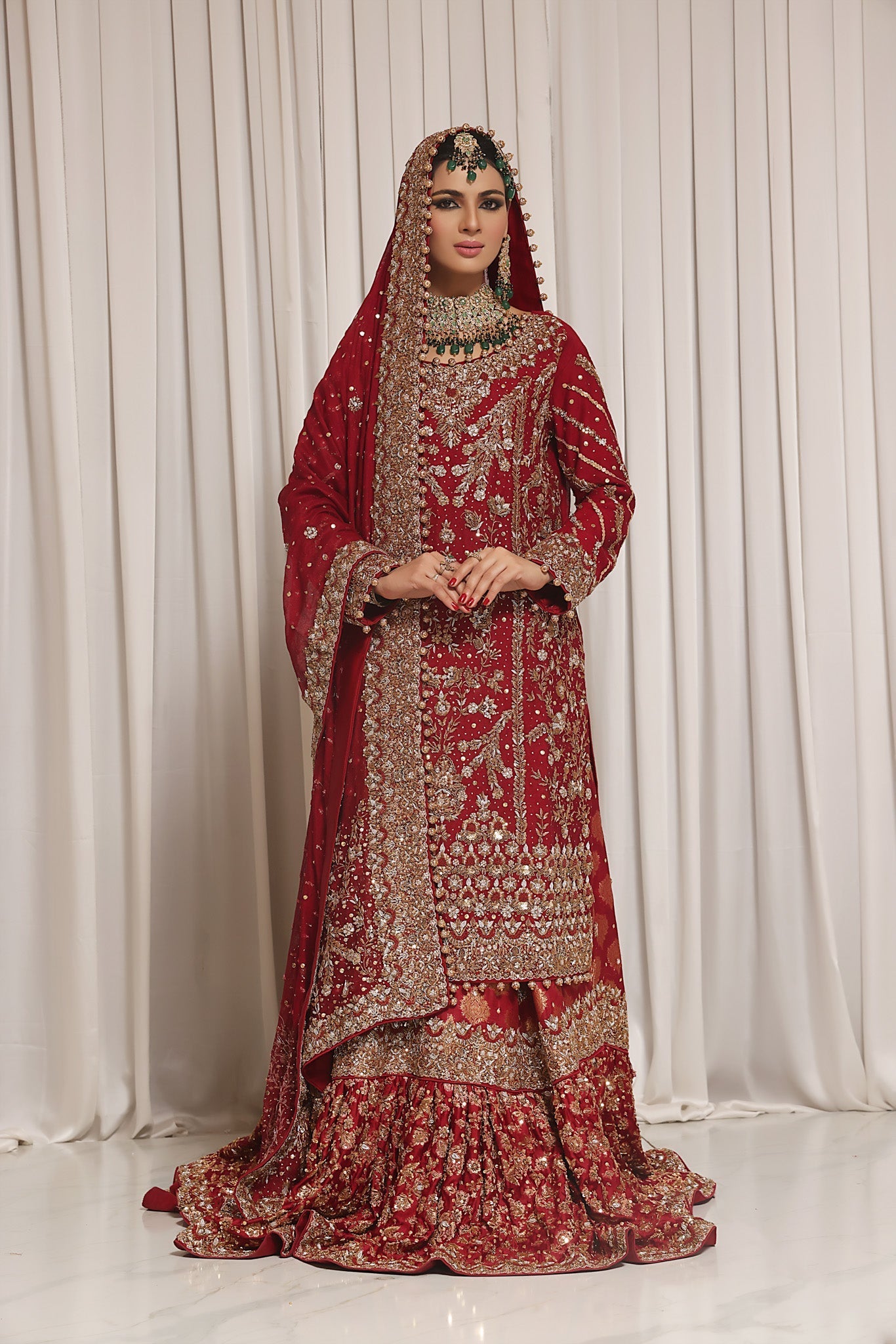 Yasmin - bridal look by Karigur Bridal
