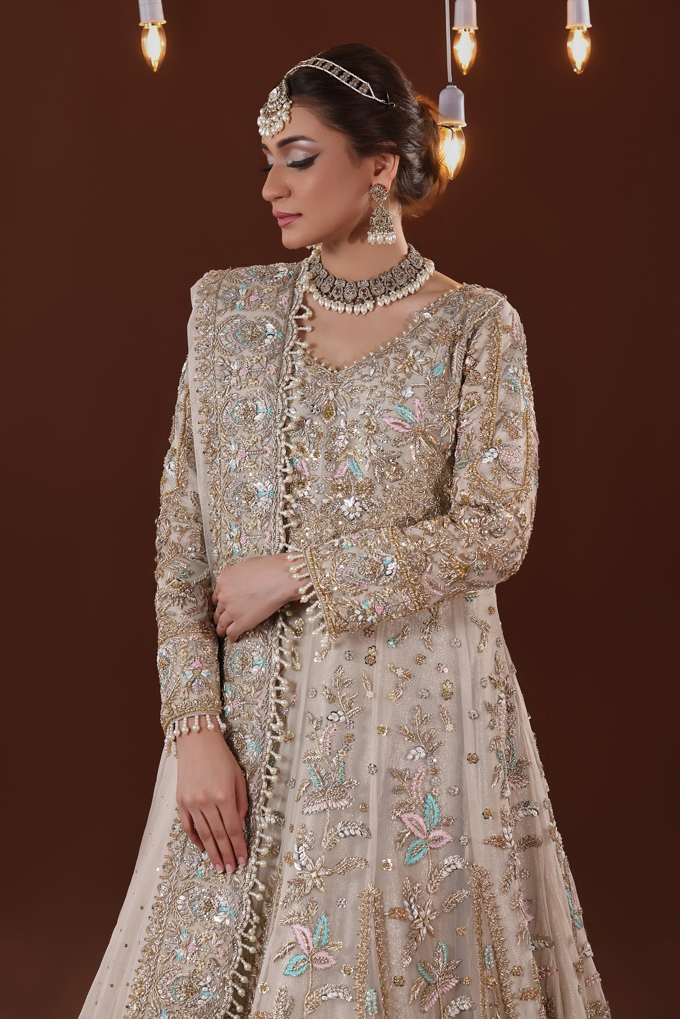 Yohana - bridal look by Karigur Bridal