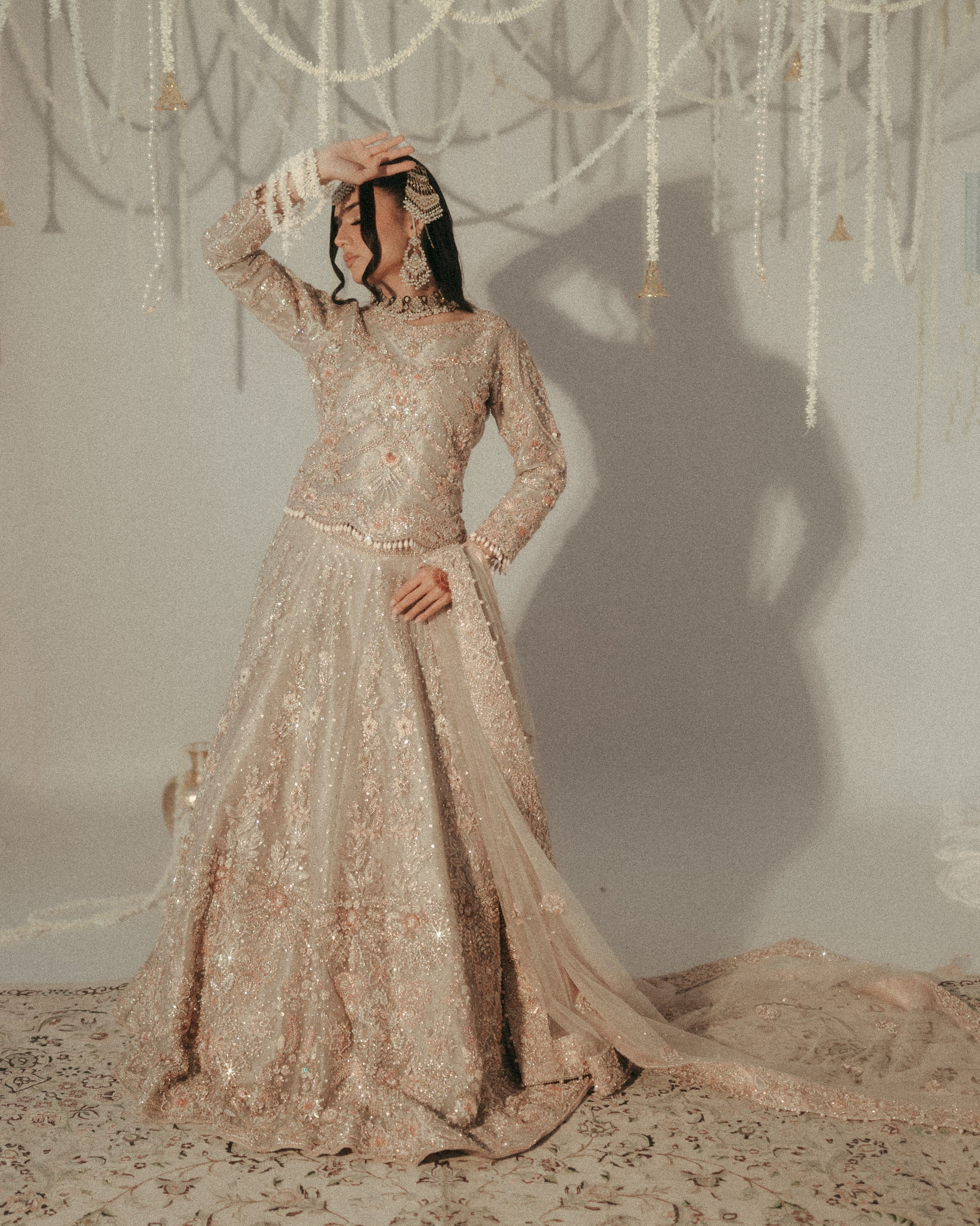 Yusra - bridal look by Karigur Bridal