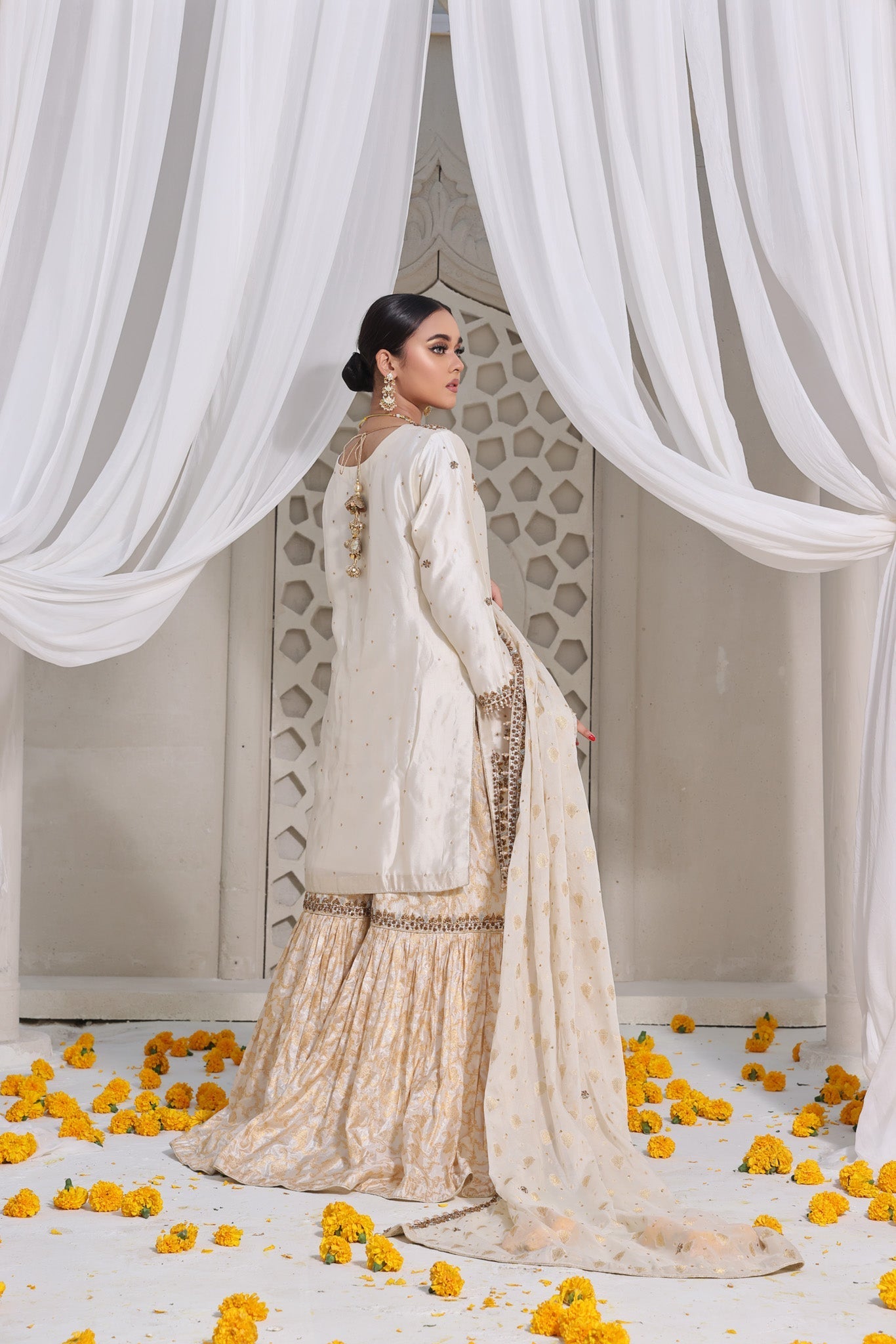 Zahirah - bridal look by Karigur Bridal, view 4
