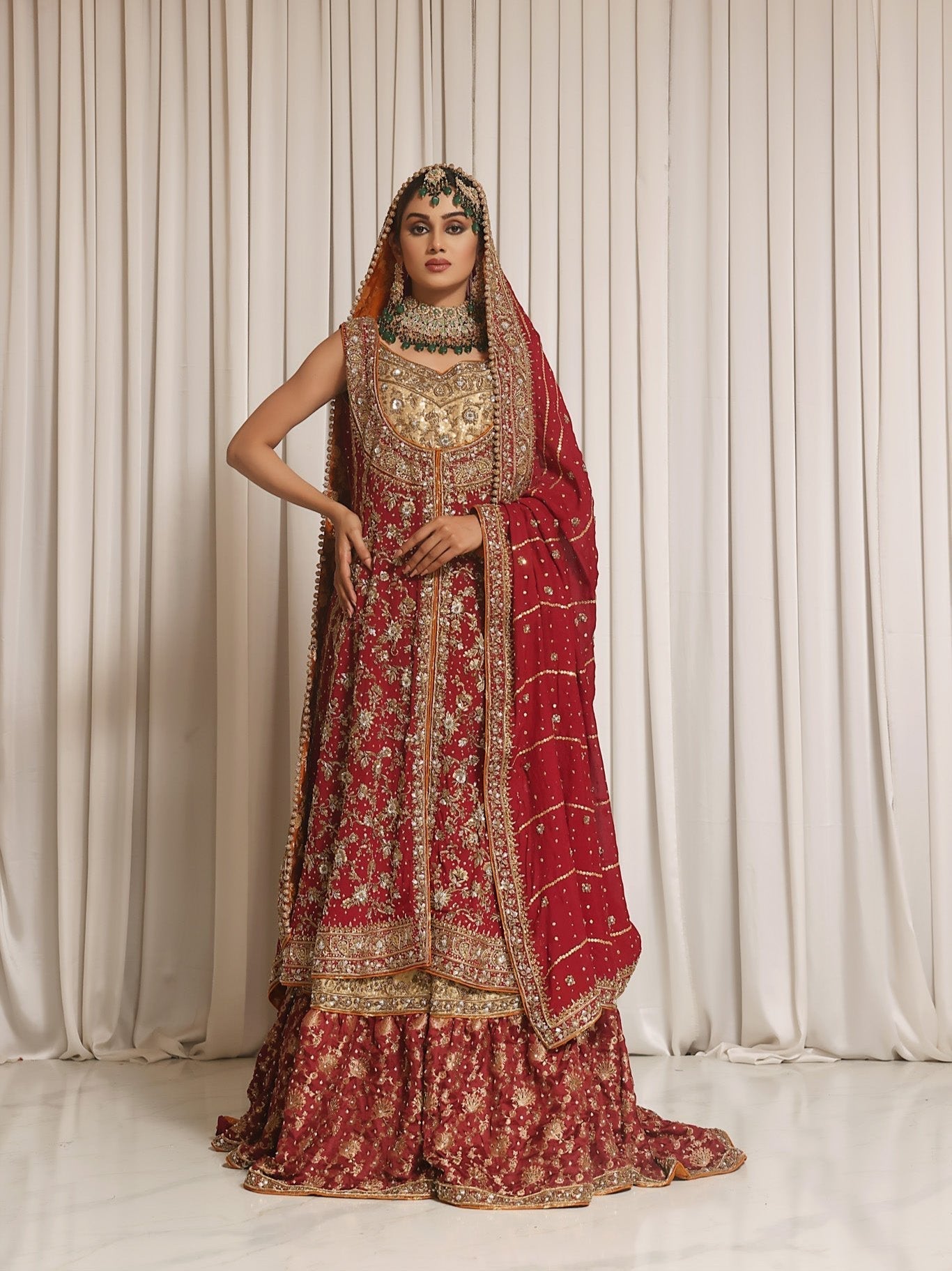 Ziba - bridal look by Karigur Bridal
