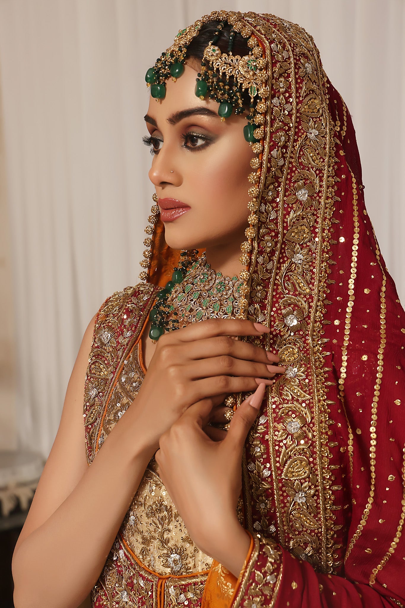 Ziba - bridal look by Karigur Bridal, view 3