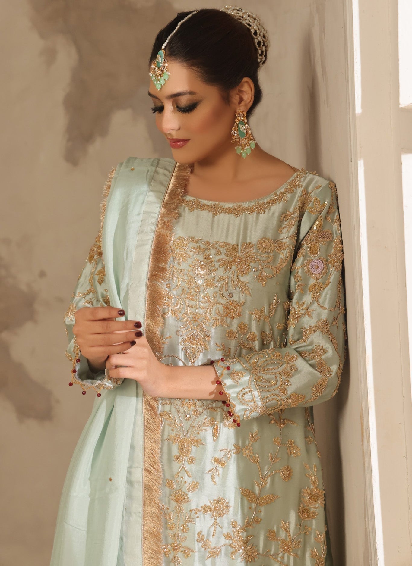 Zinia - bridal look by Karigur Bridal, view 4