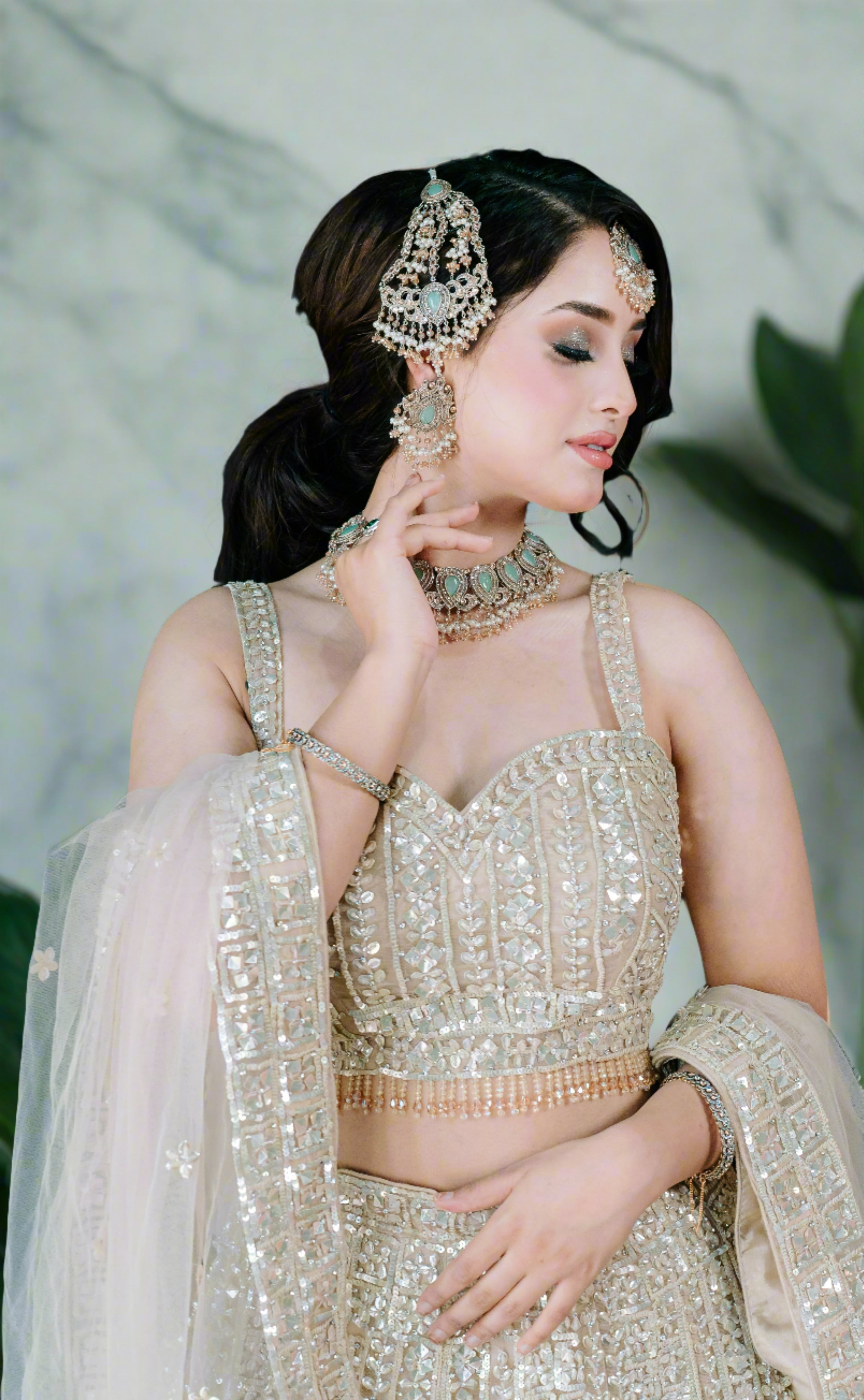 Zoa - bridal look by Karigur Bridal, view 5