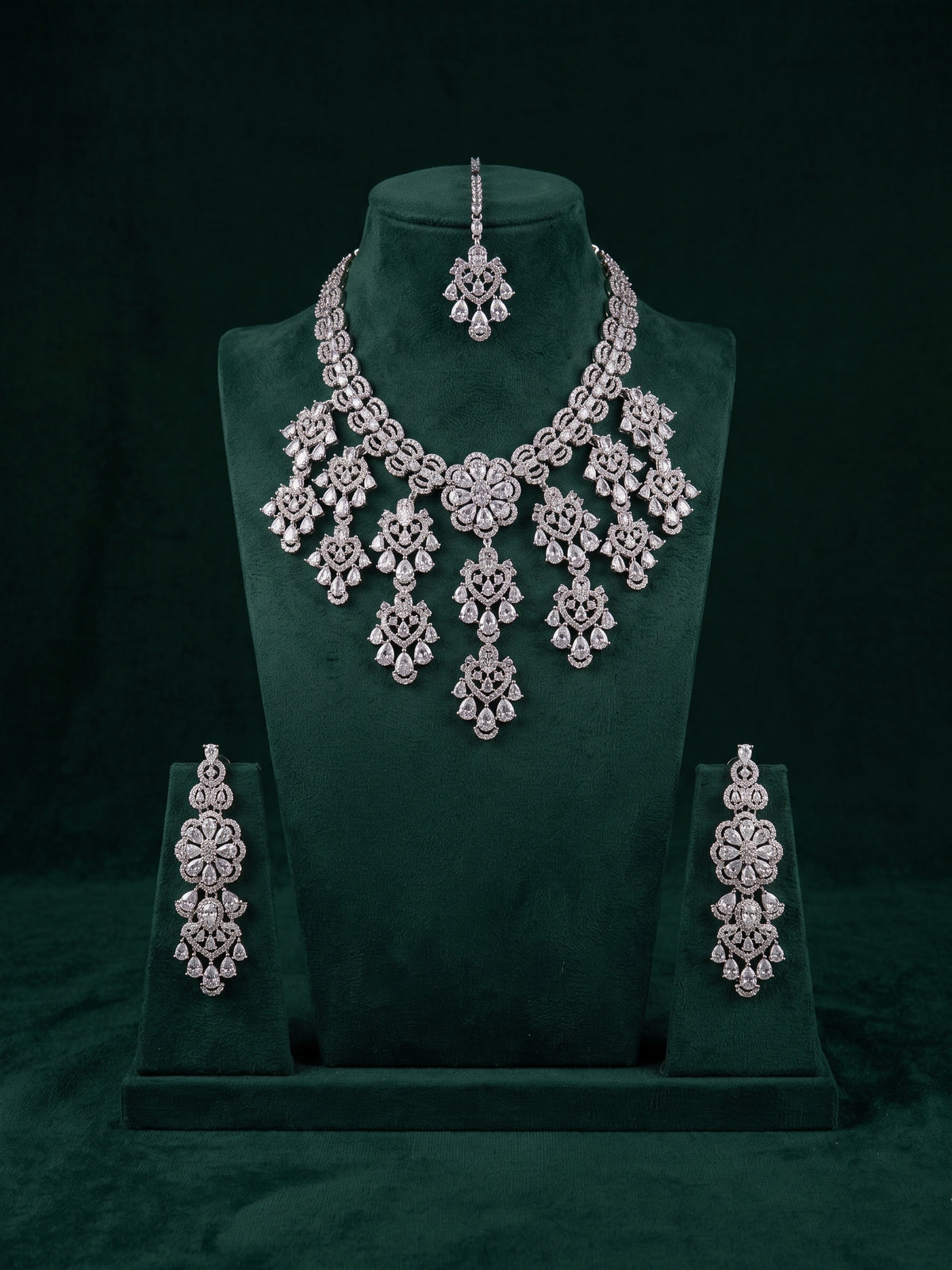 Floral Crystal Cascade