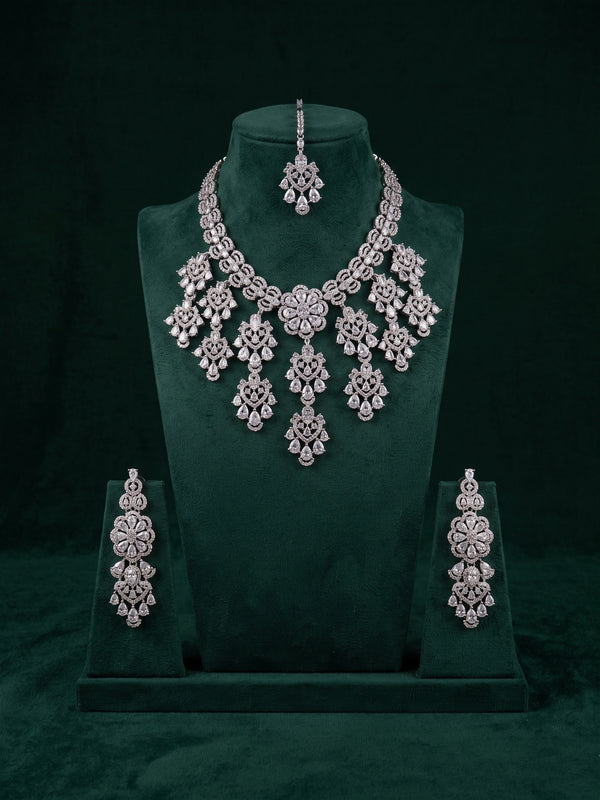 Floral Crystal Cascade