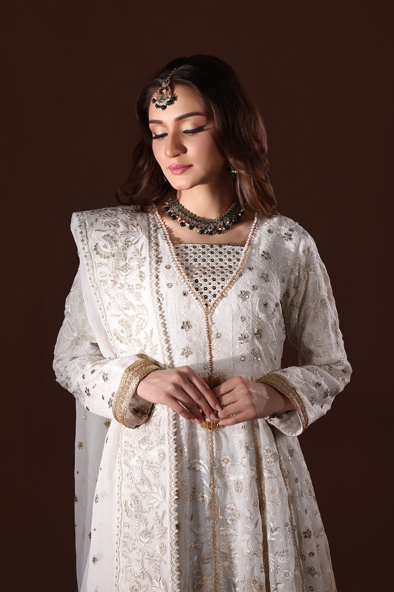Farah - occasion wear by Karigur Bridal, view 2